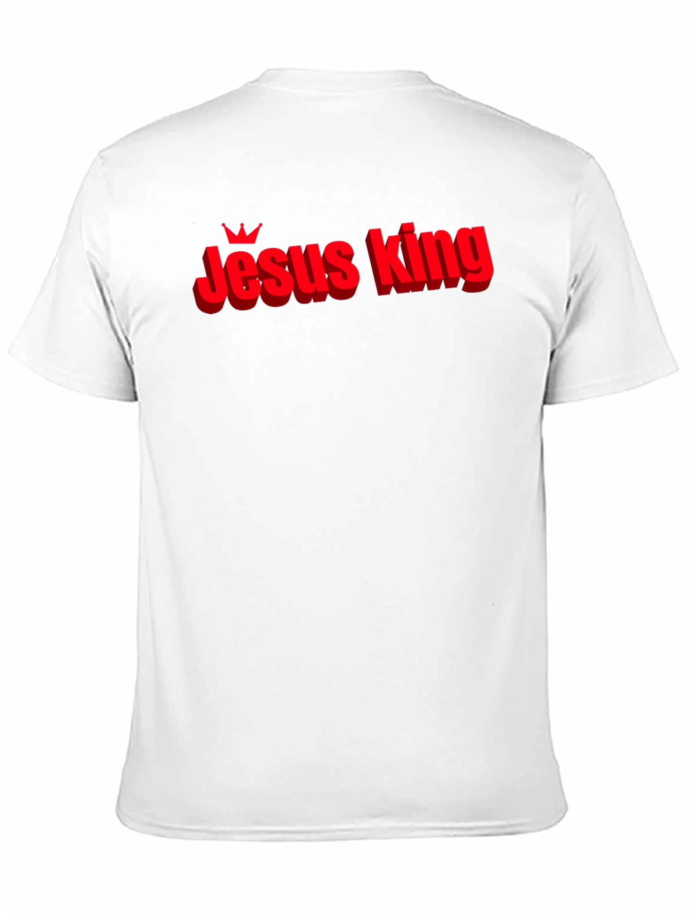 Jesus King Graphic T-Shirt - Christian Apparel