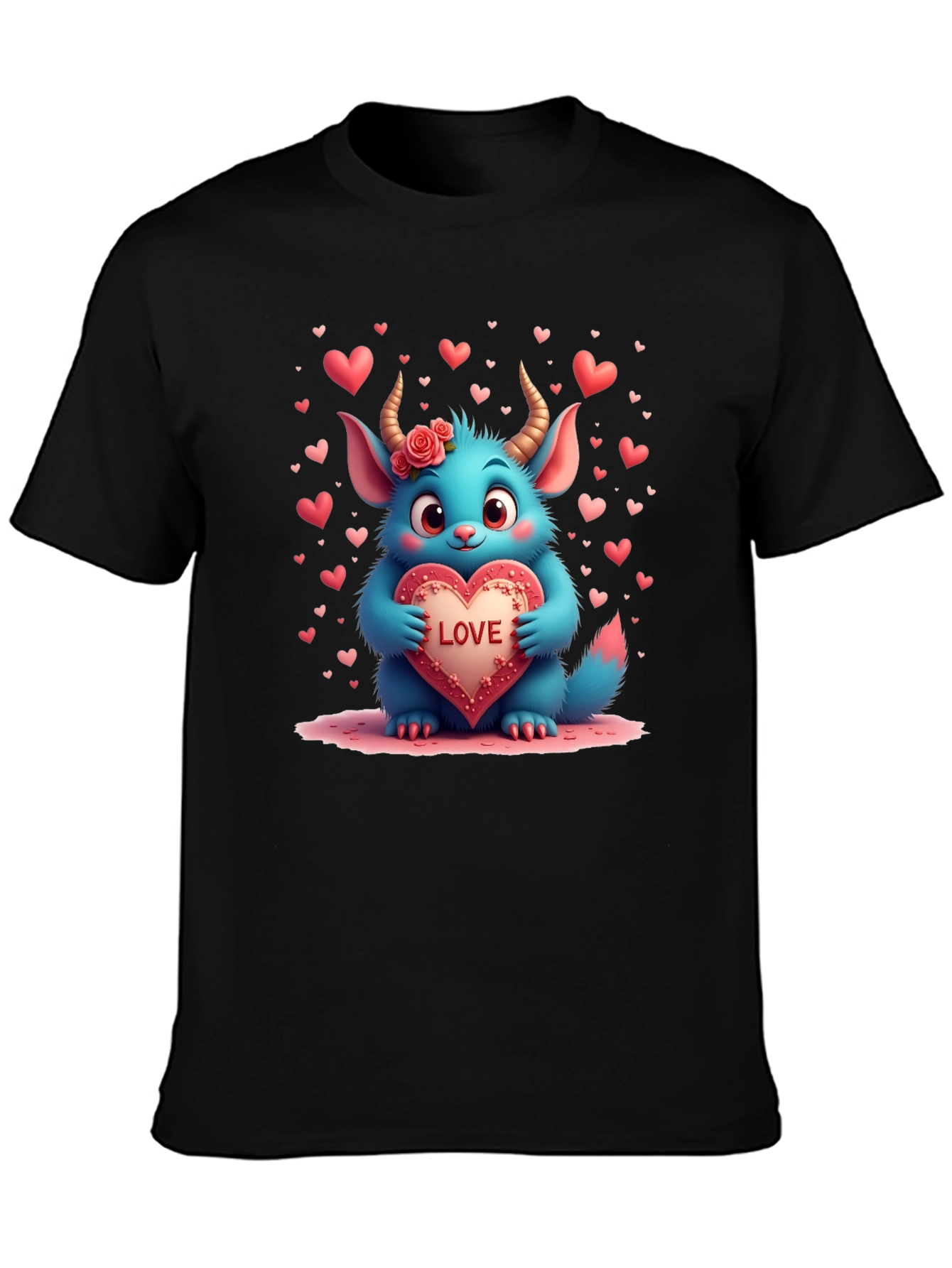 Love Monster T-Shirt: Cute Valentines Day Gift
