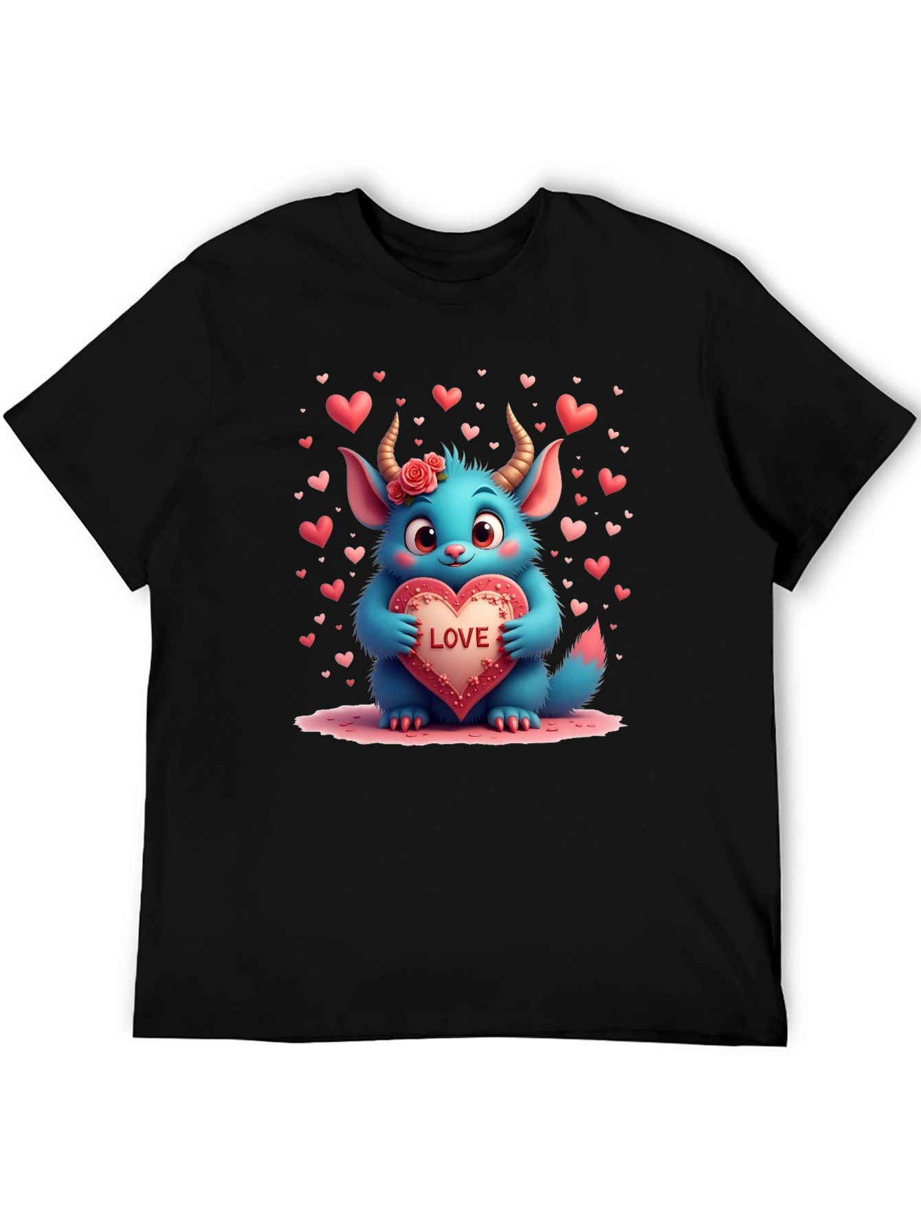 Love Monster T-Shirt: Cute Valentines Day Gift
