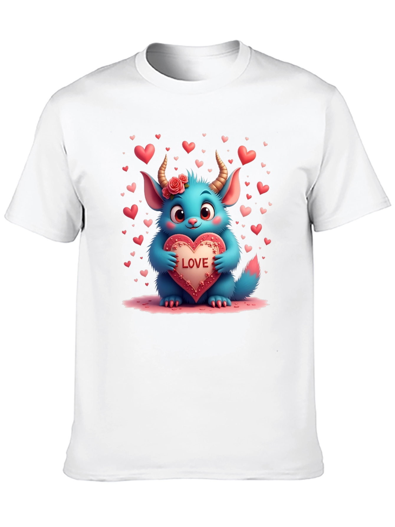 Love Monster T-Shirt: Cute Valentines Day Gift