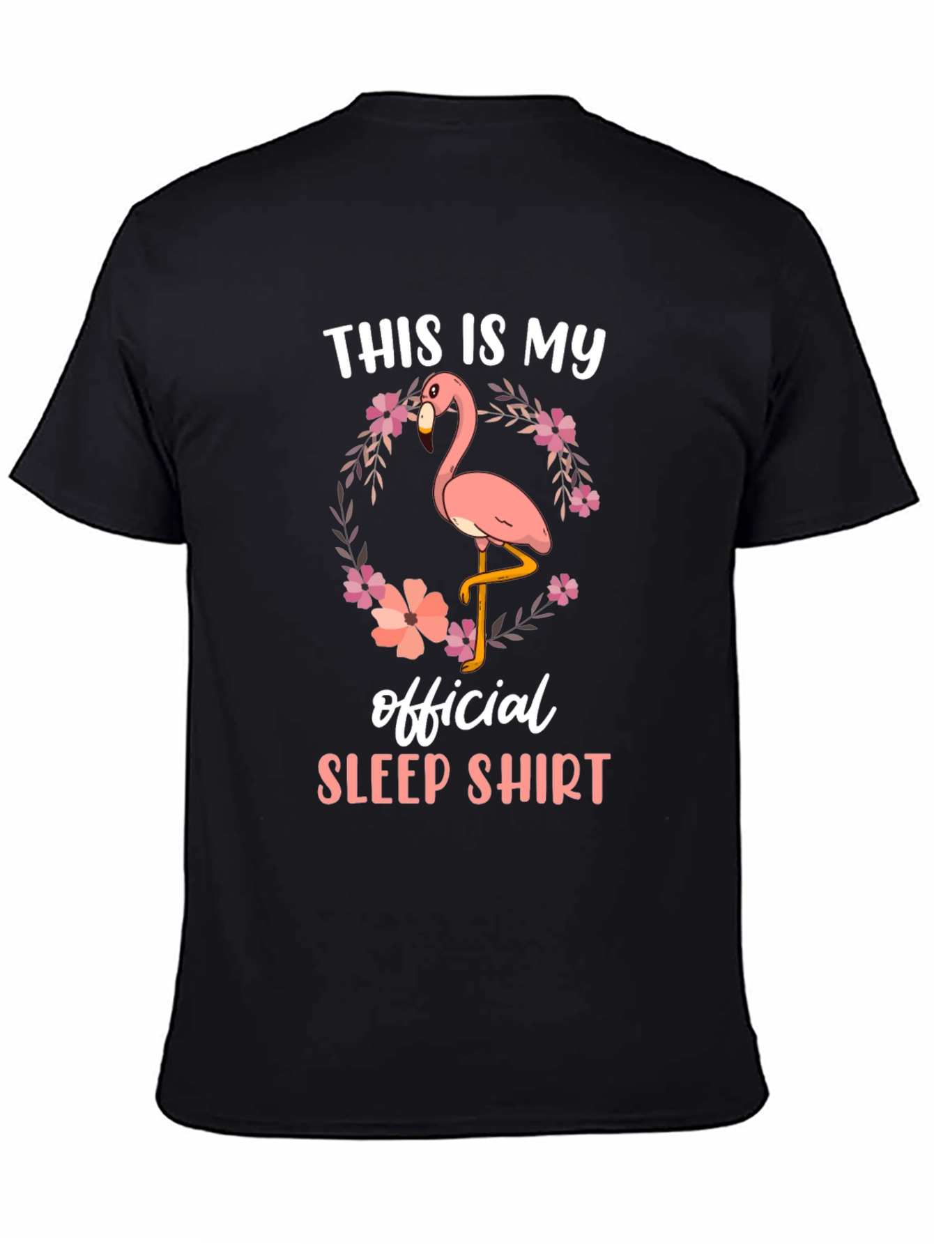 Flamingo Sleep Shirt - Mens Graphic Tee
