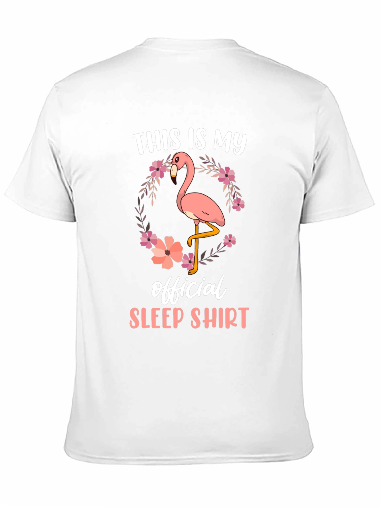 Flamingo Sleep Shirt - Mens Graphic Tee