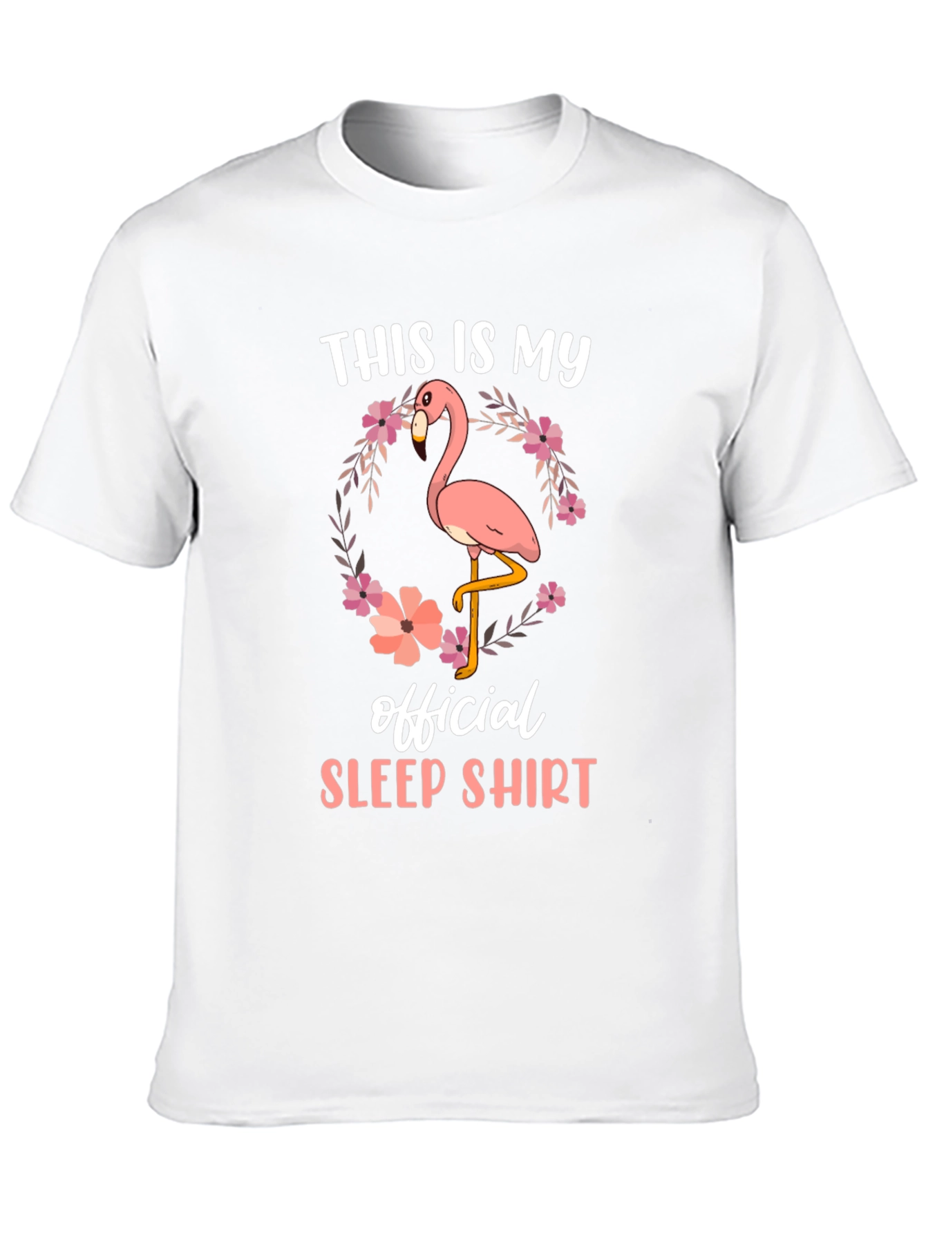 Flamingo Sleep Shirt - Mens Graphic Tee