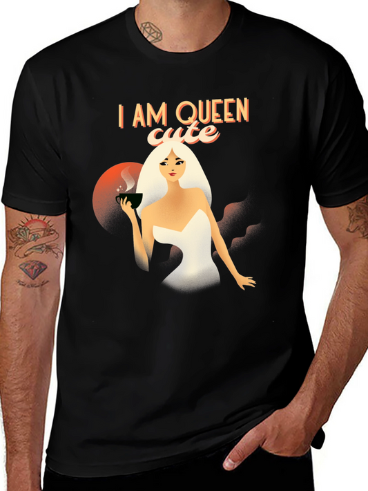 I am Queen Cute T-Shirt - Stylish Graphic Tee