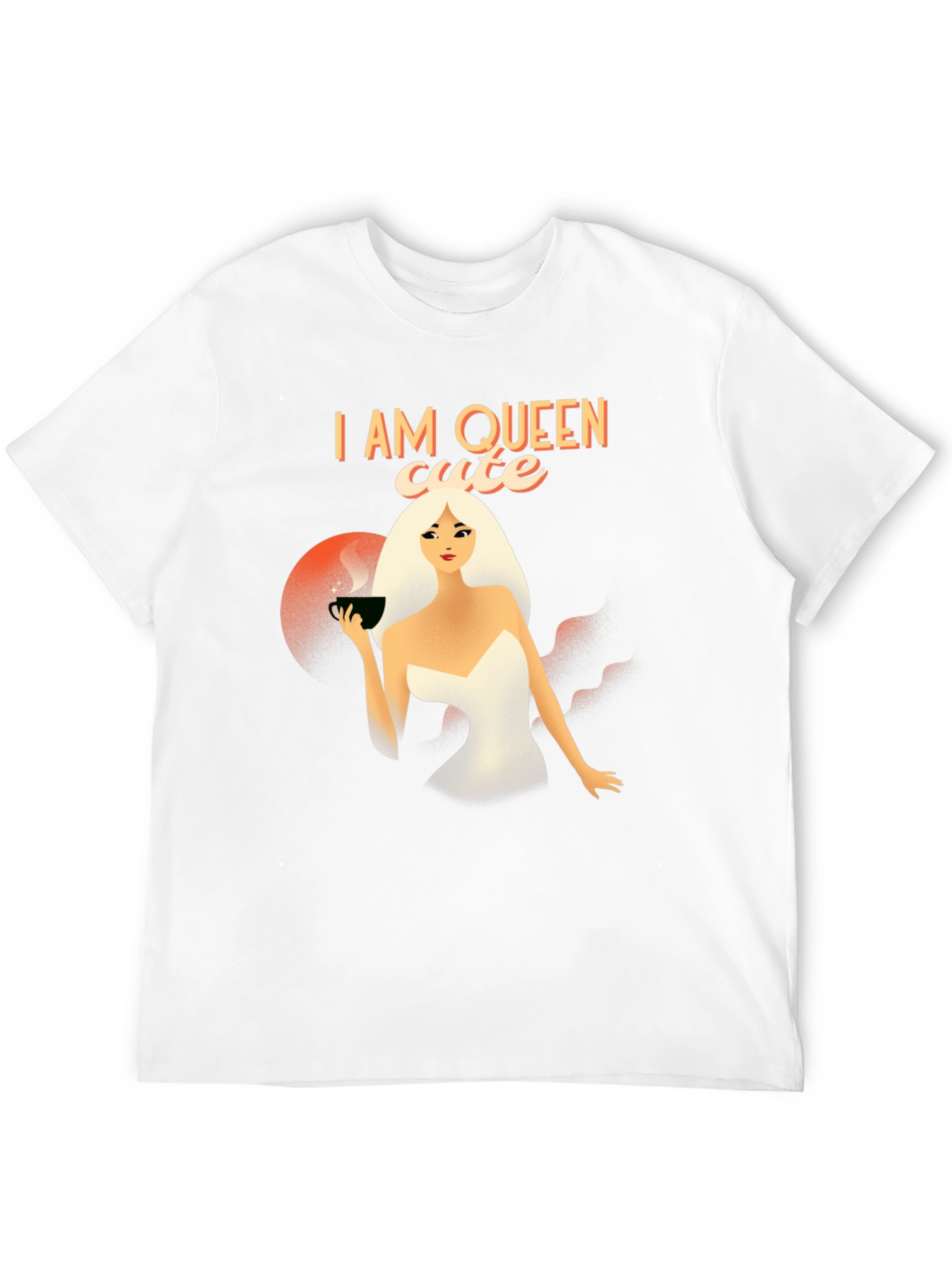I am Queen Cute T-Shirt - Stylish Graphic Tee