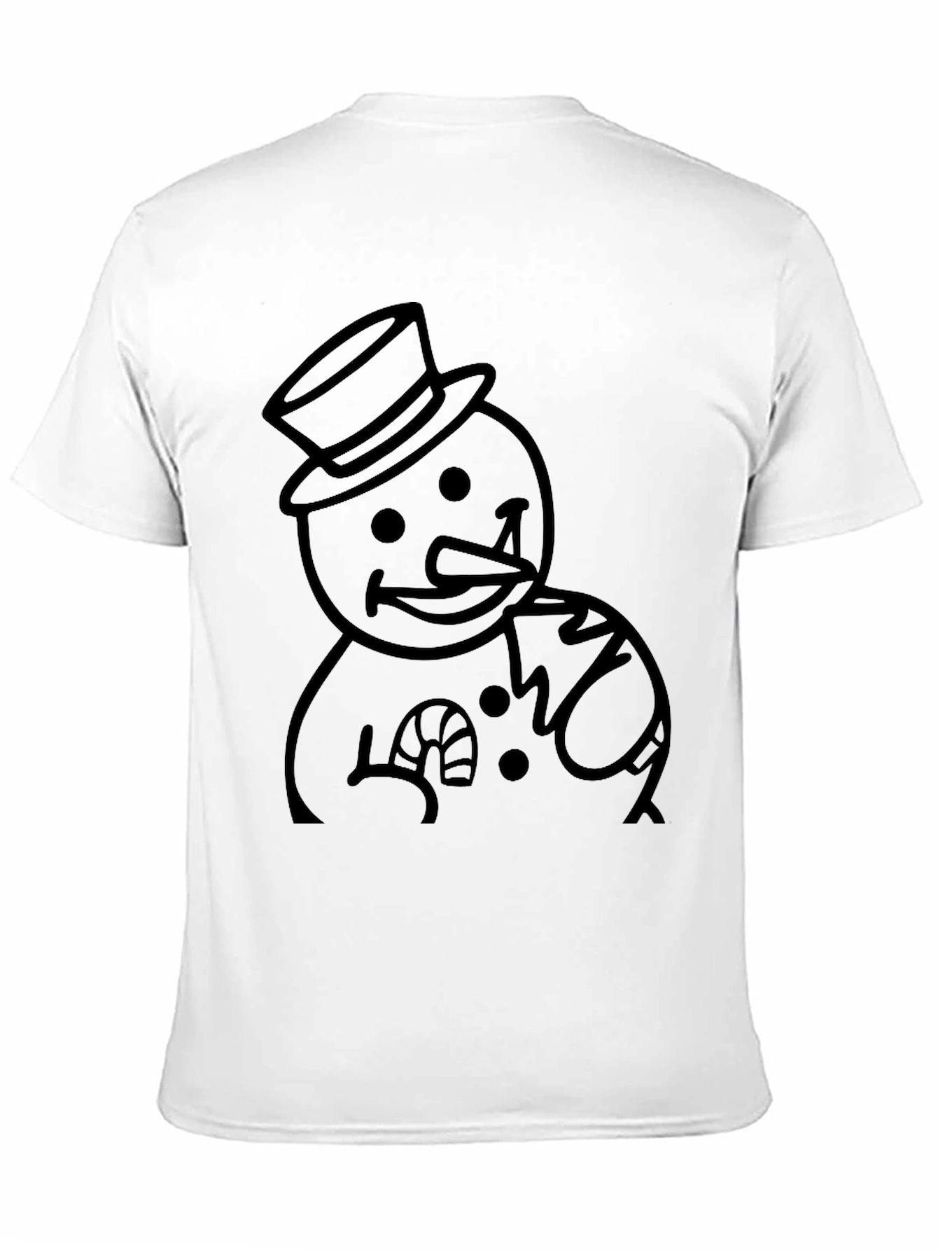 Snowman Graphic Tee - Holiday Cheer
