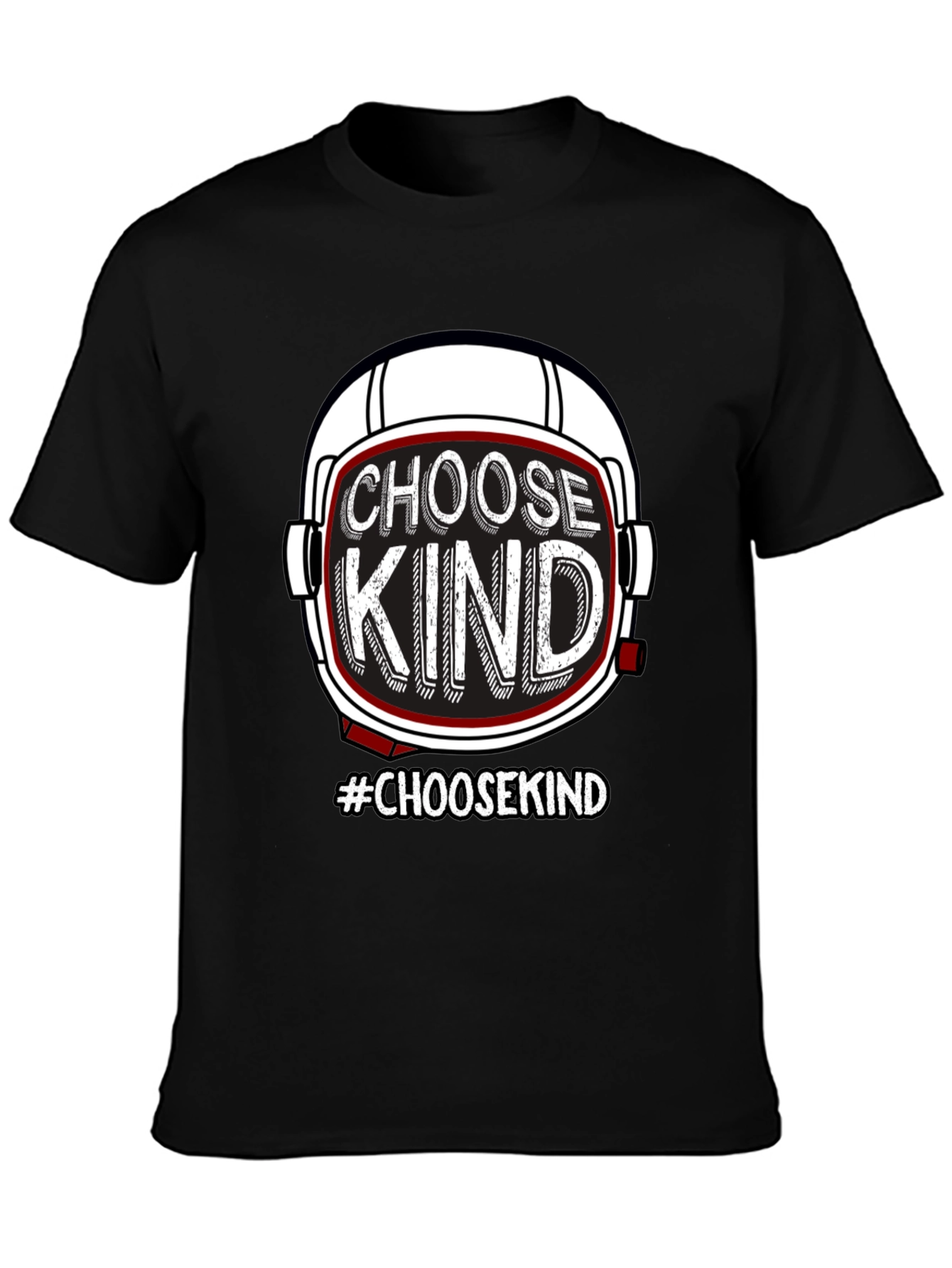 Choose Kind Helmet Graphic Tee - Unisex