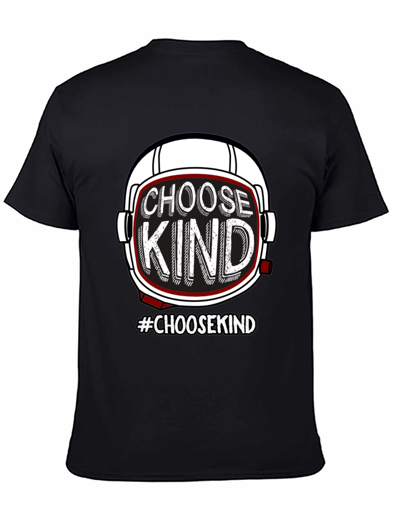 Choose Kind Helmet Graphic Tee - Unisex