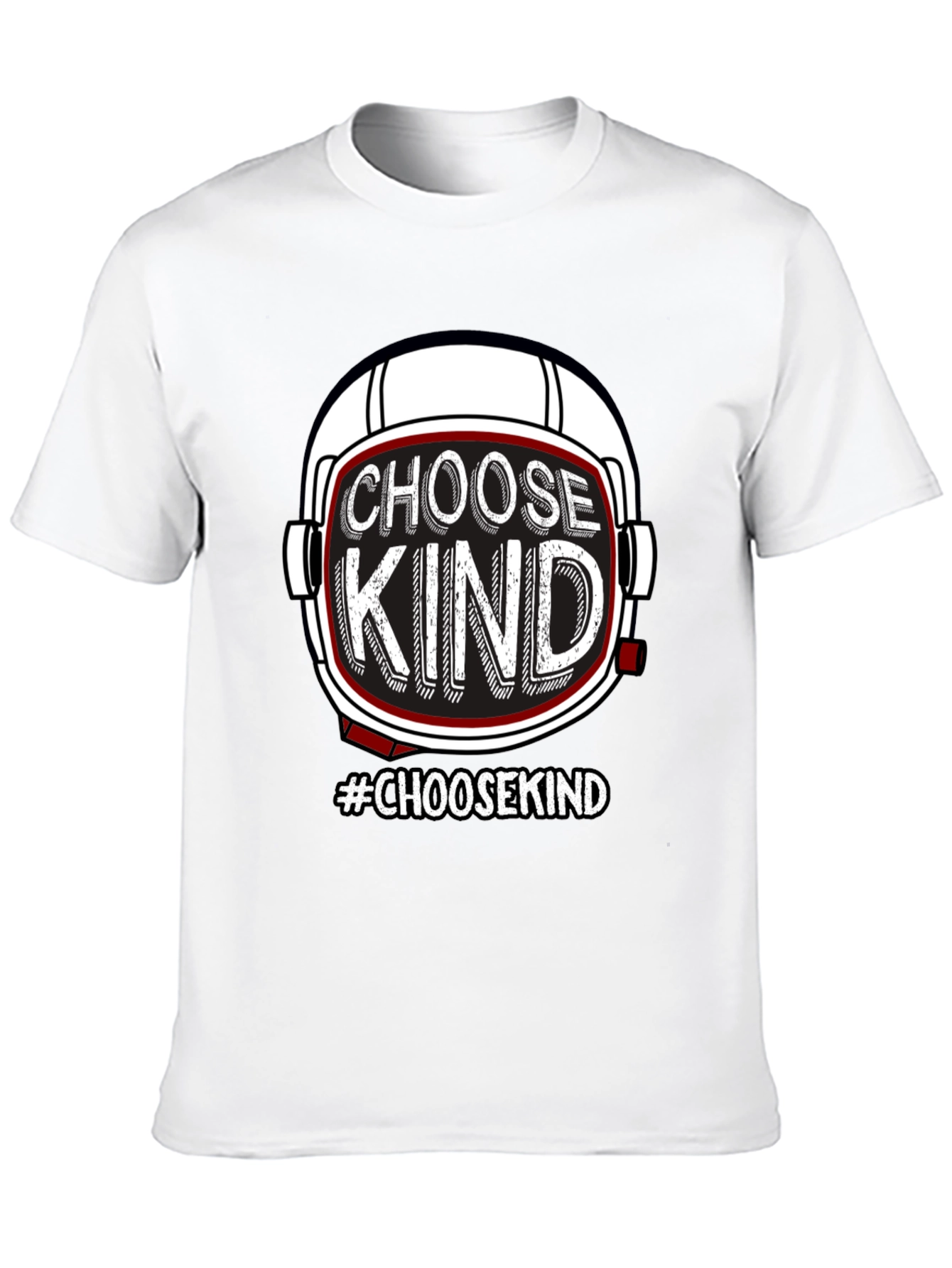 Choose Kind Helmet Graphic Tee - Unisex