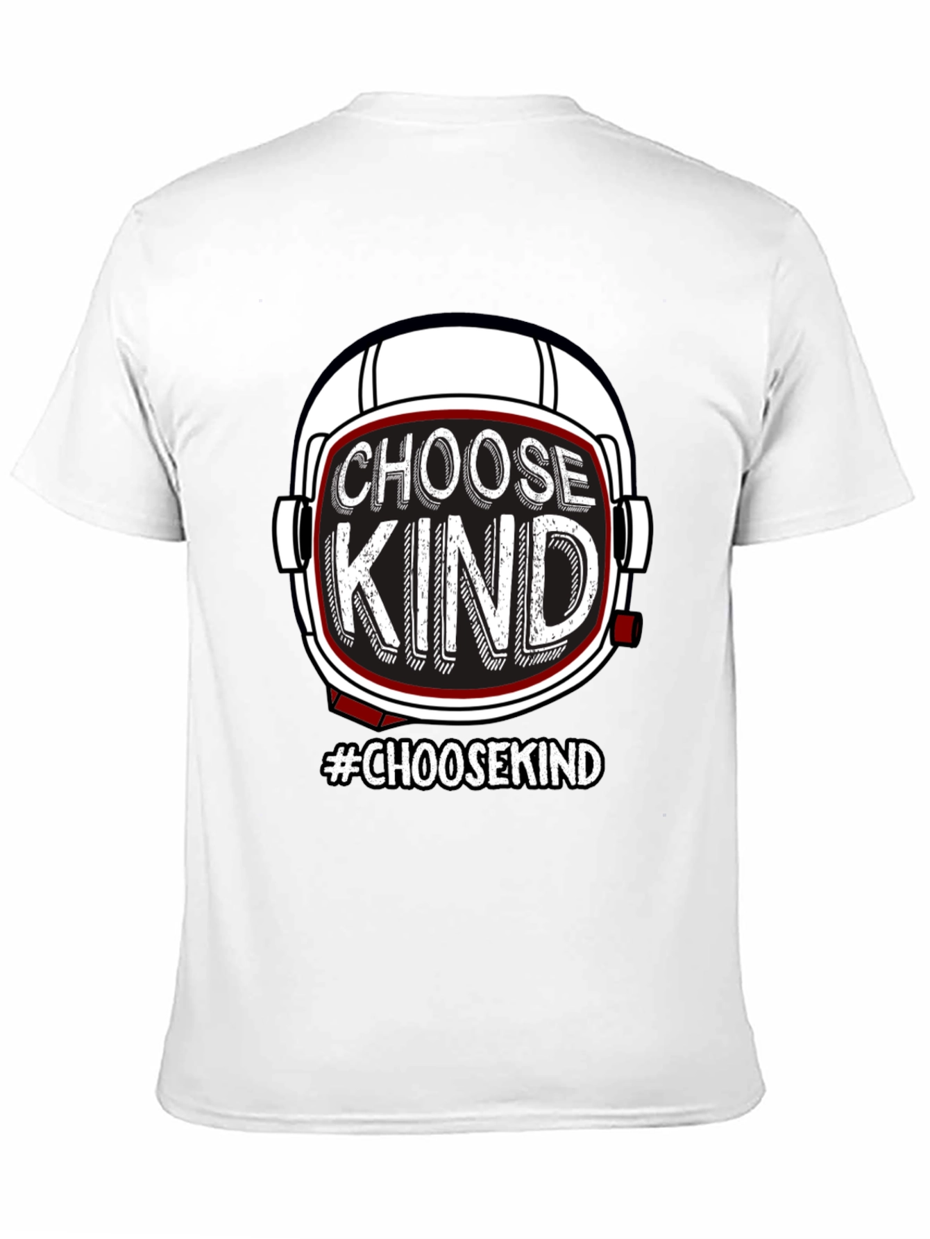 Choose Kind Helmet Graphic Tee - Unisex