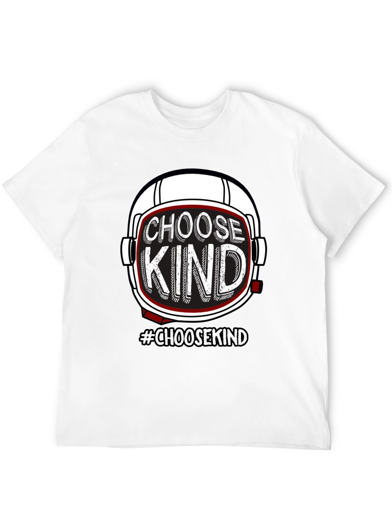 Choose Kind Helmet Graphic Tee - Unisex