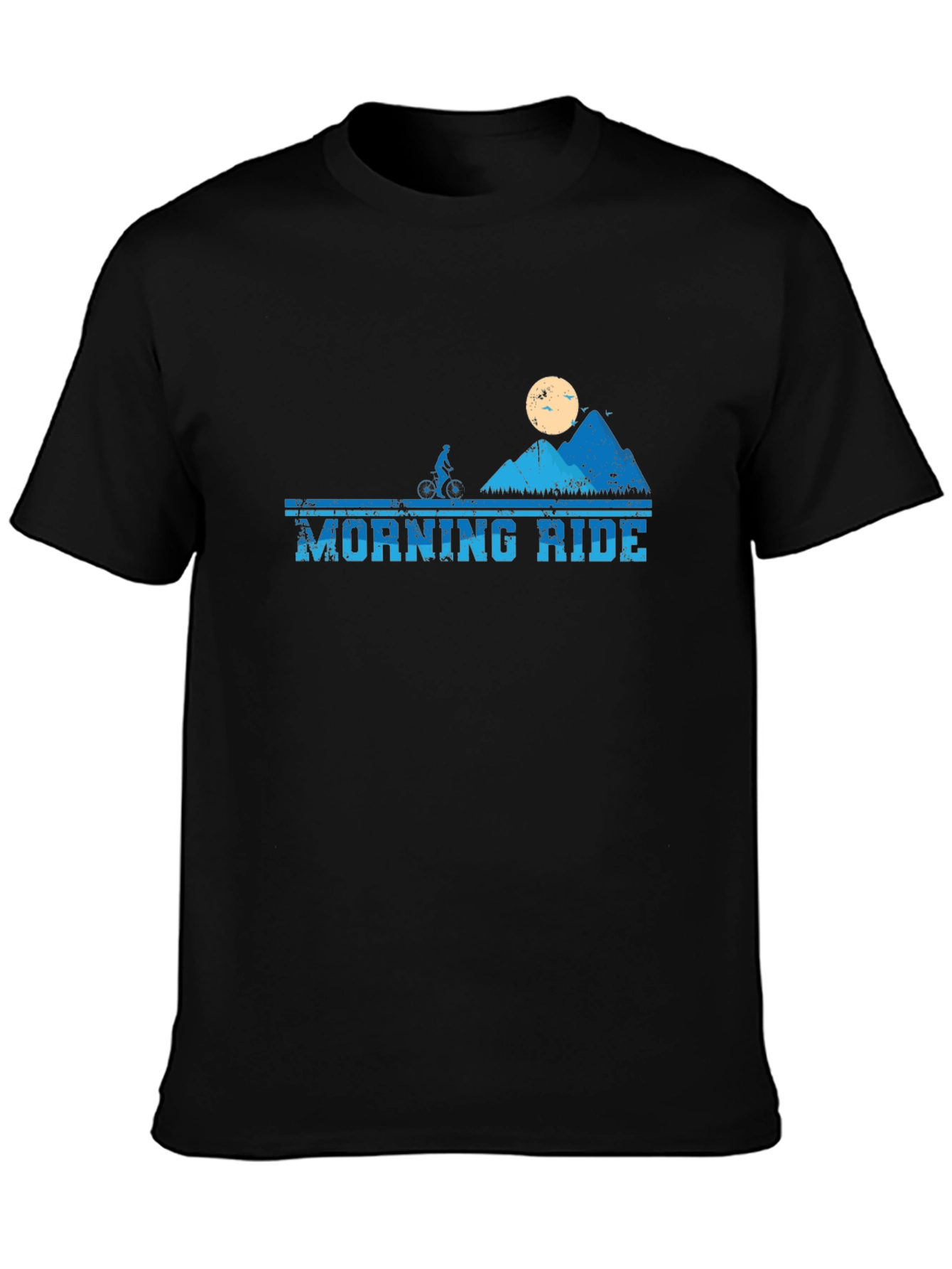 Morning Ride Mountain Biker T-Shirt