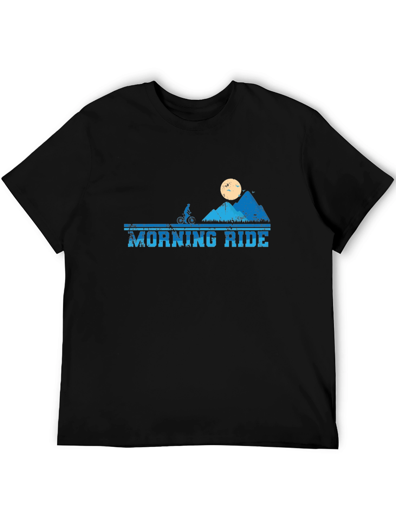 Morning Ride Mountain Biker T-Shirt