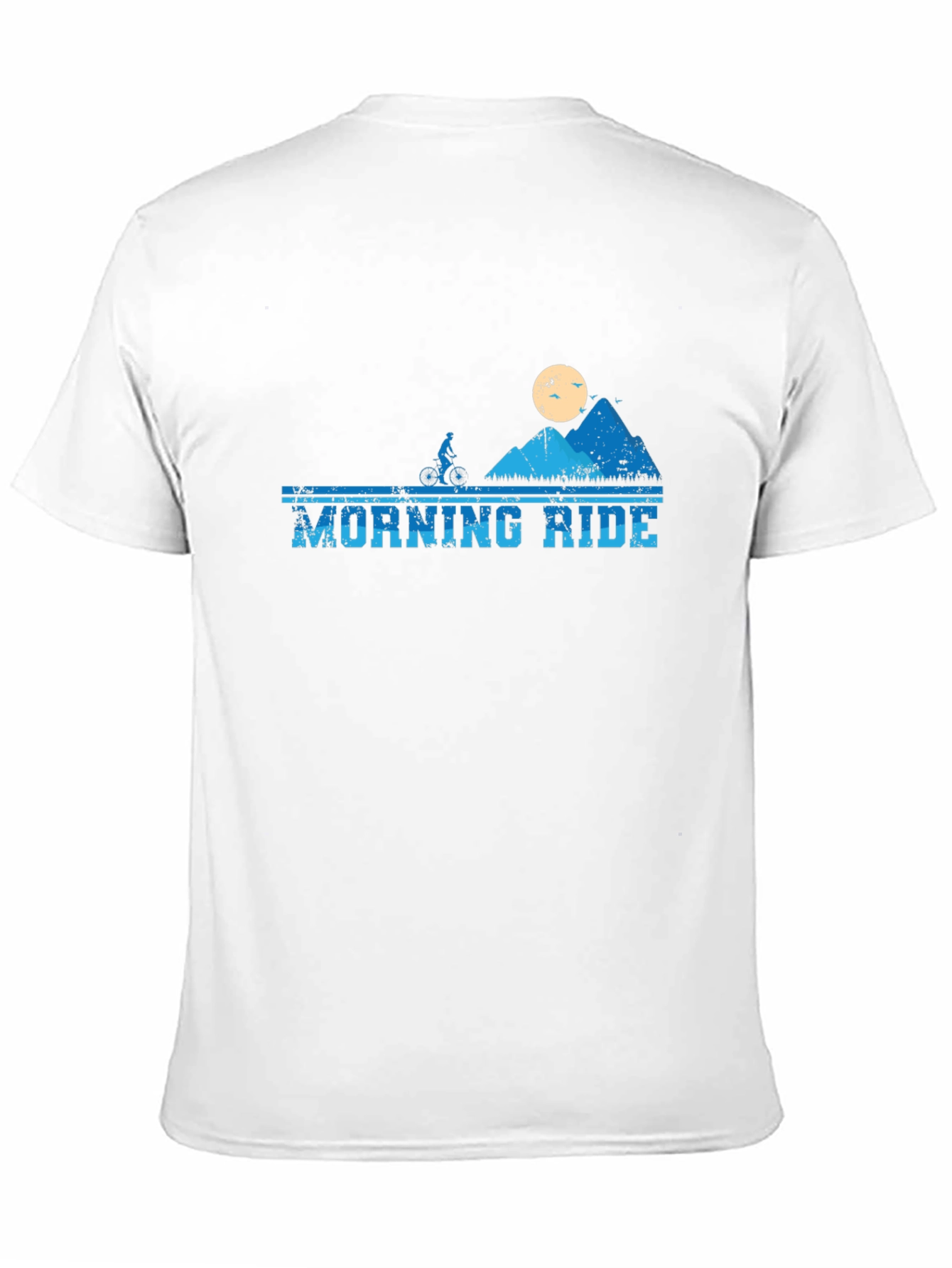 Morning Ride Mountain Biker T-Shirt