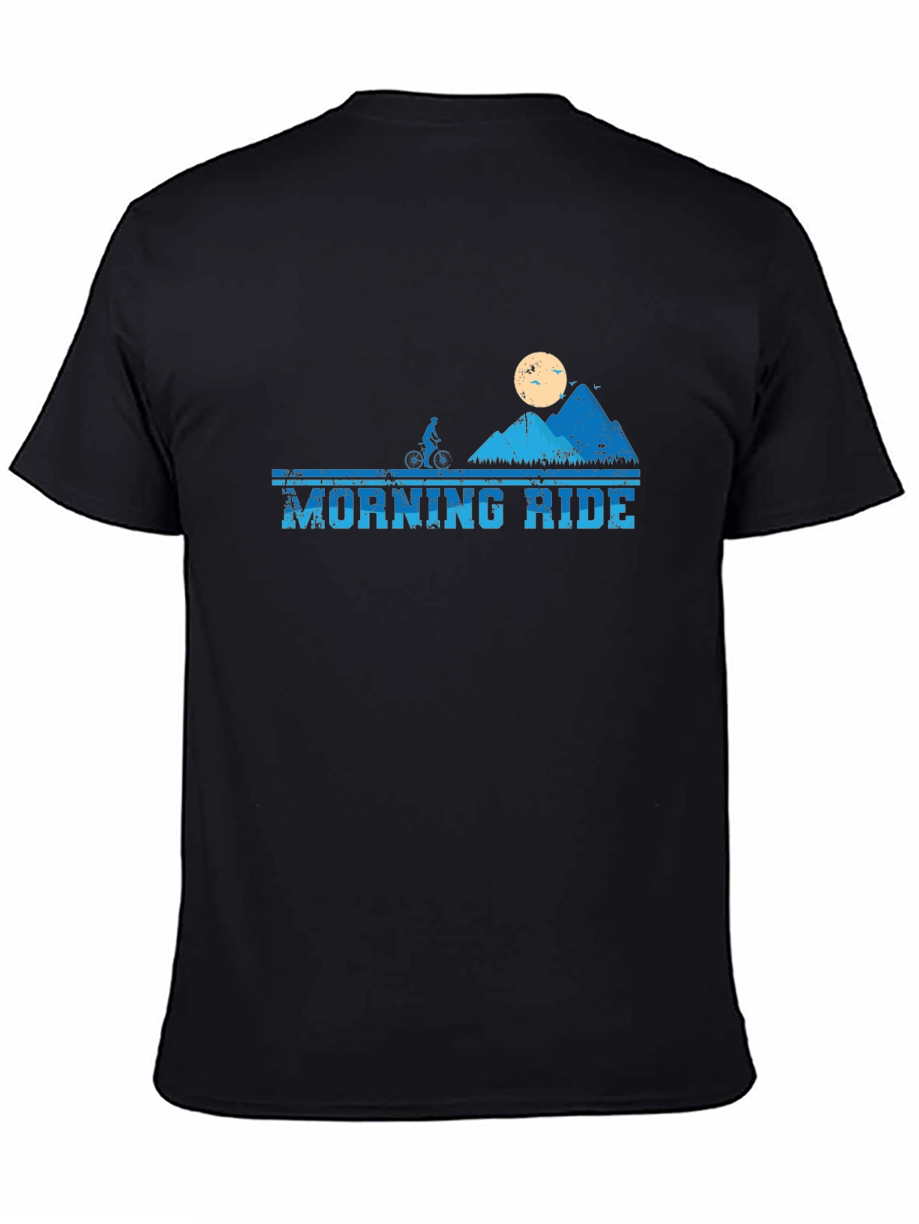 Morning Ride Mountain Biker T-Shirt