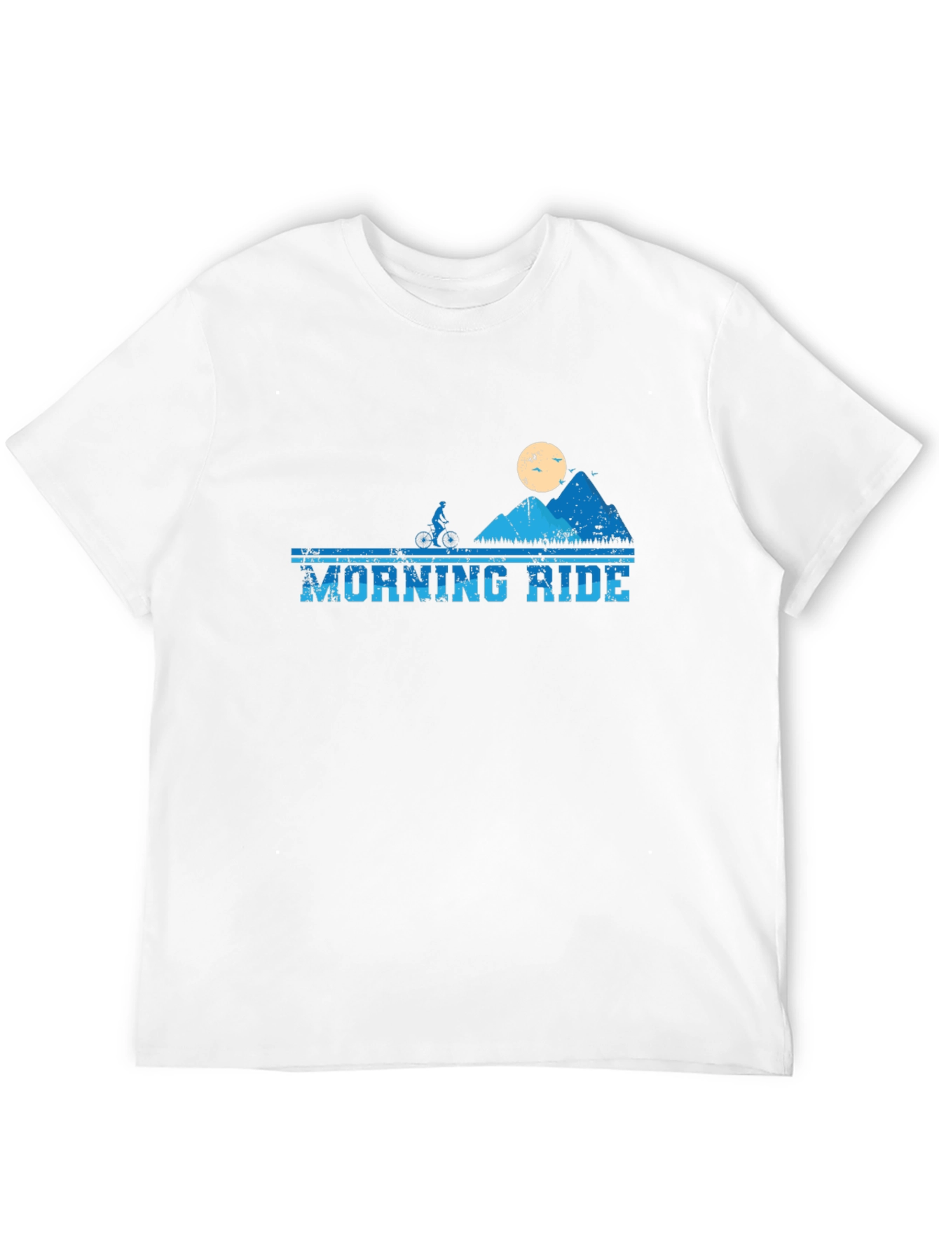 Morning Ride Mountain Biker T-Shirt