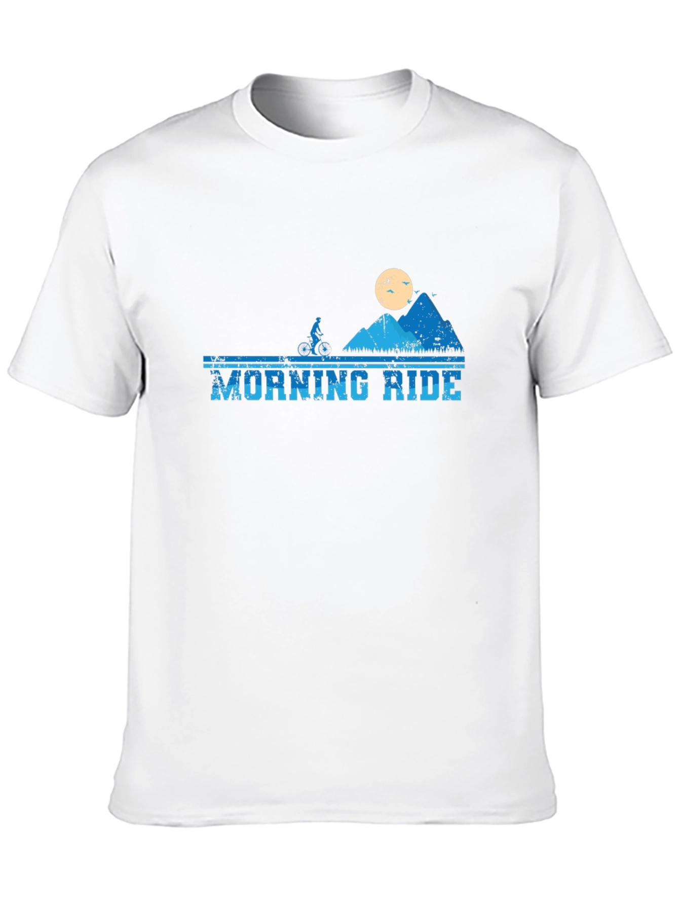 Morning Ride Mountain Biker T-Shirt