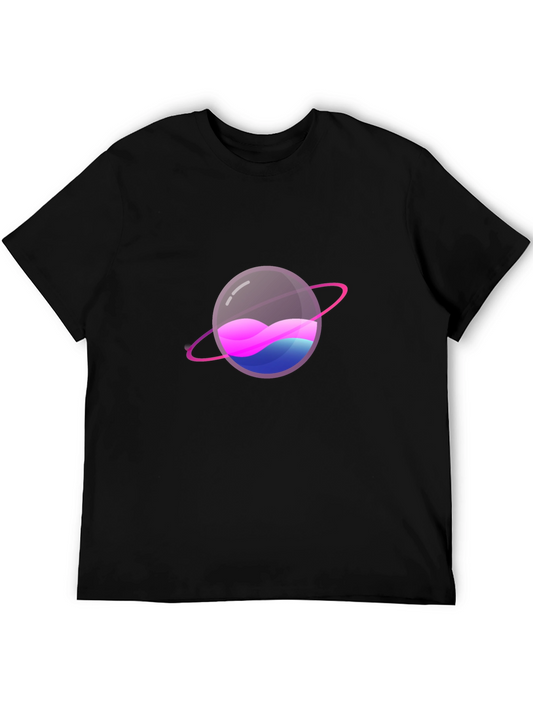 Galaxy Planet Graphic T-Shirt