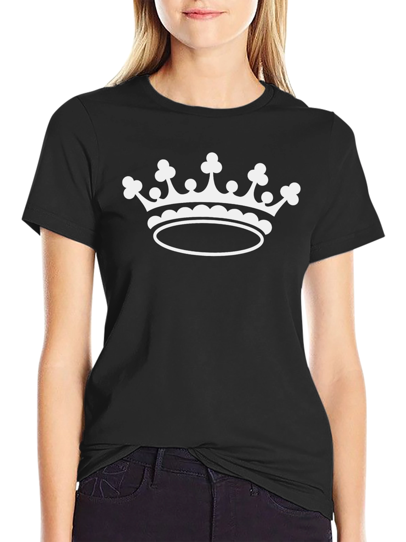 Crown Graphic Tee - Royal Style Everyday Wear
