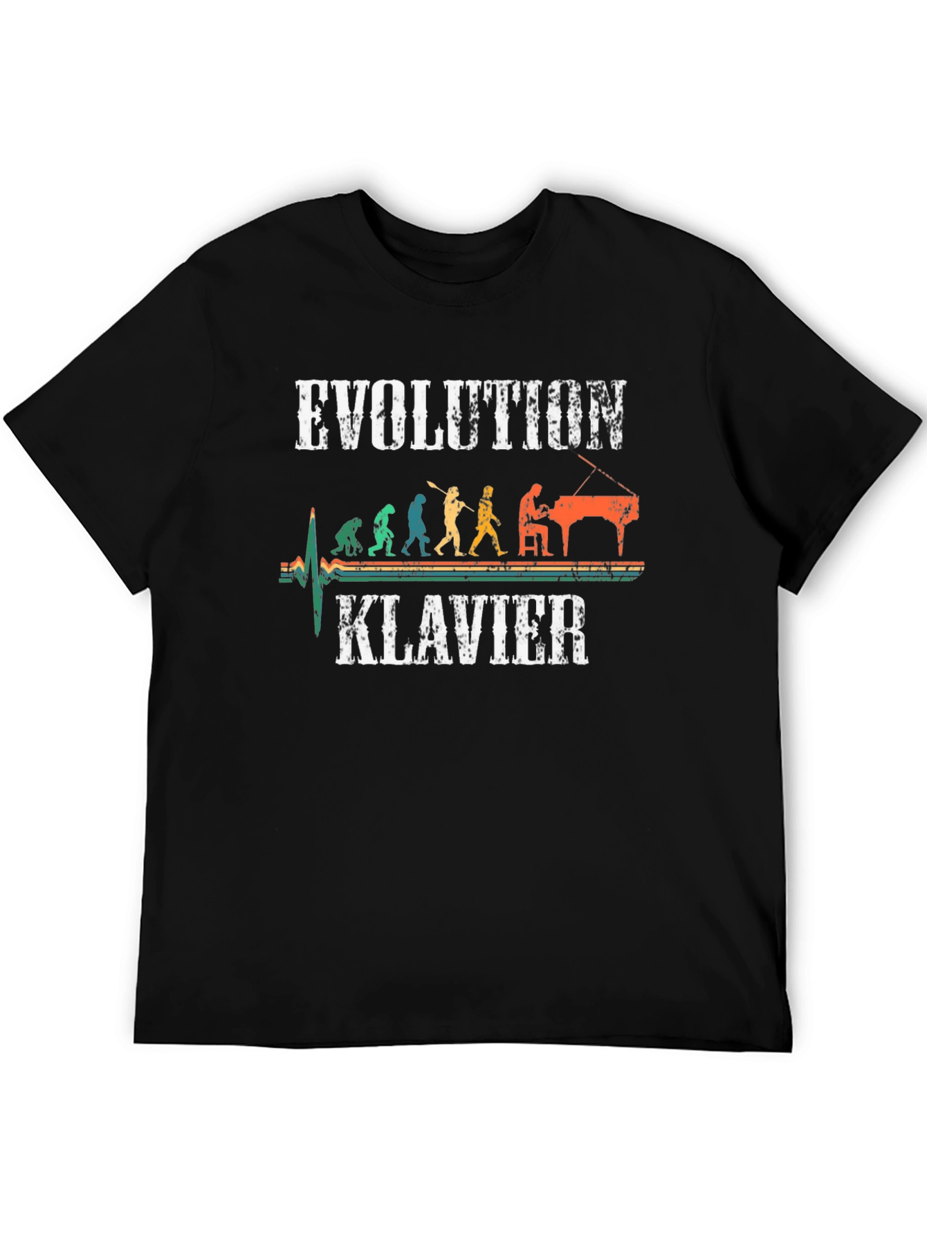 Evolution Klavier Graphic Tee - Musician T-Shirt