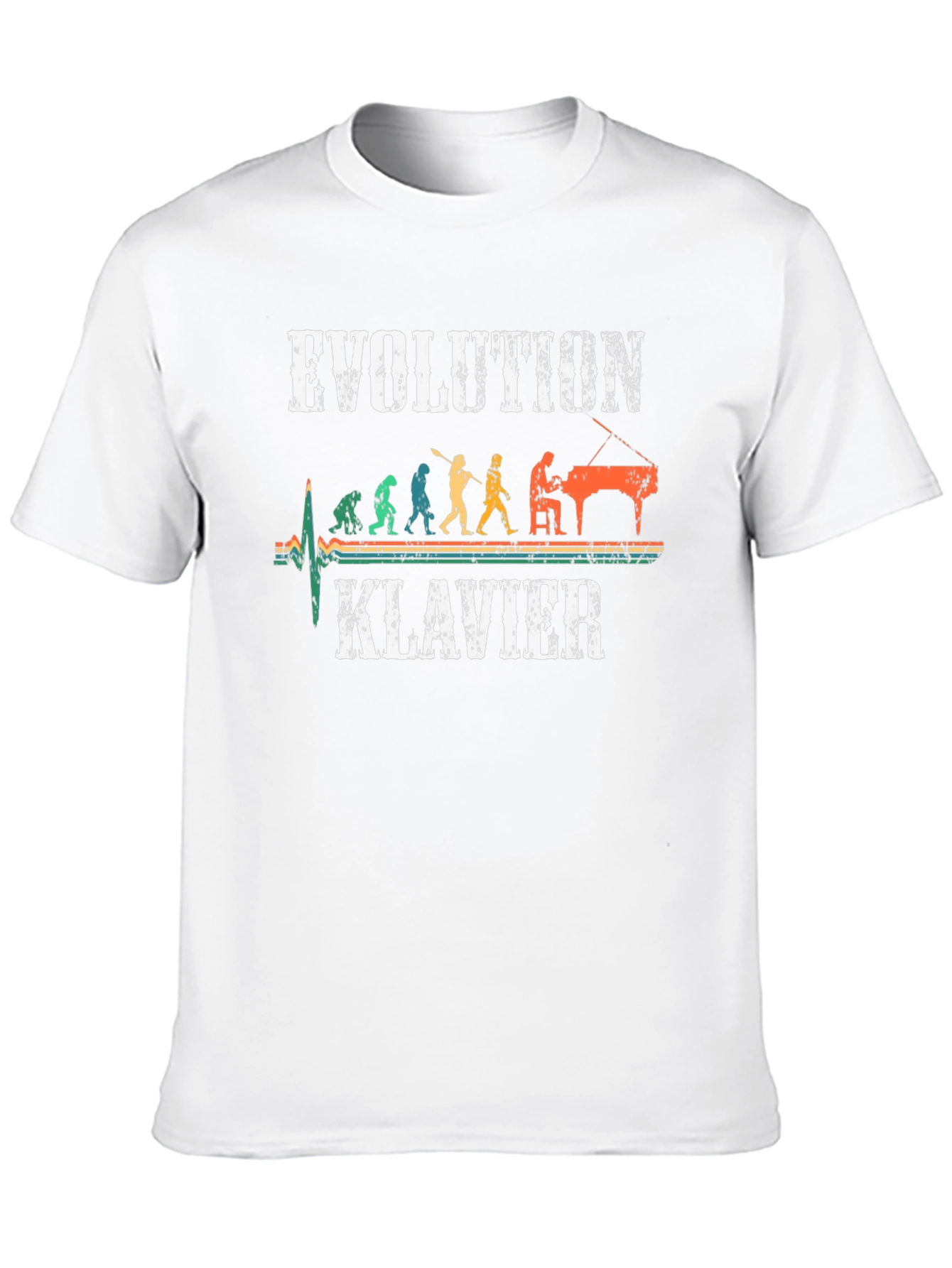 Evolution Klavier Graphic Tee - Musician T-Shirt