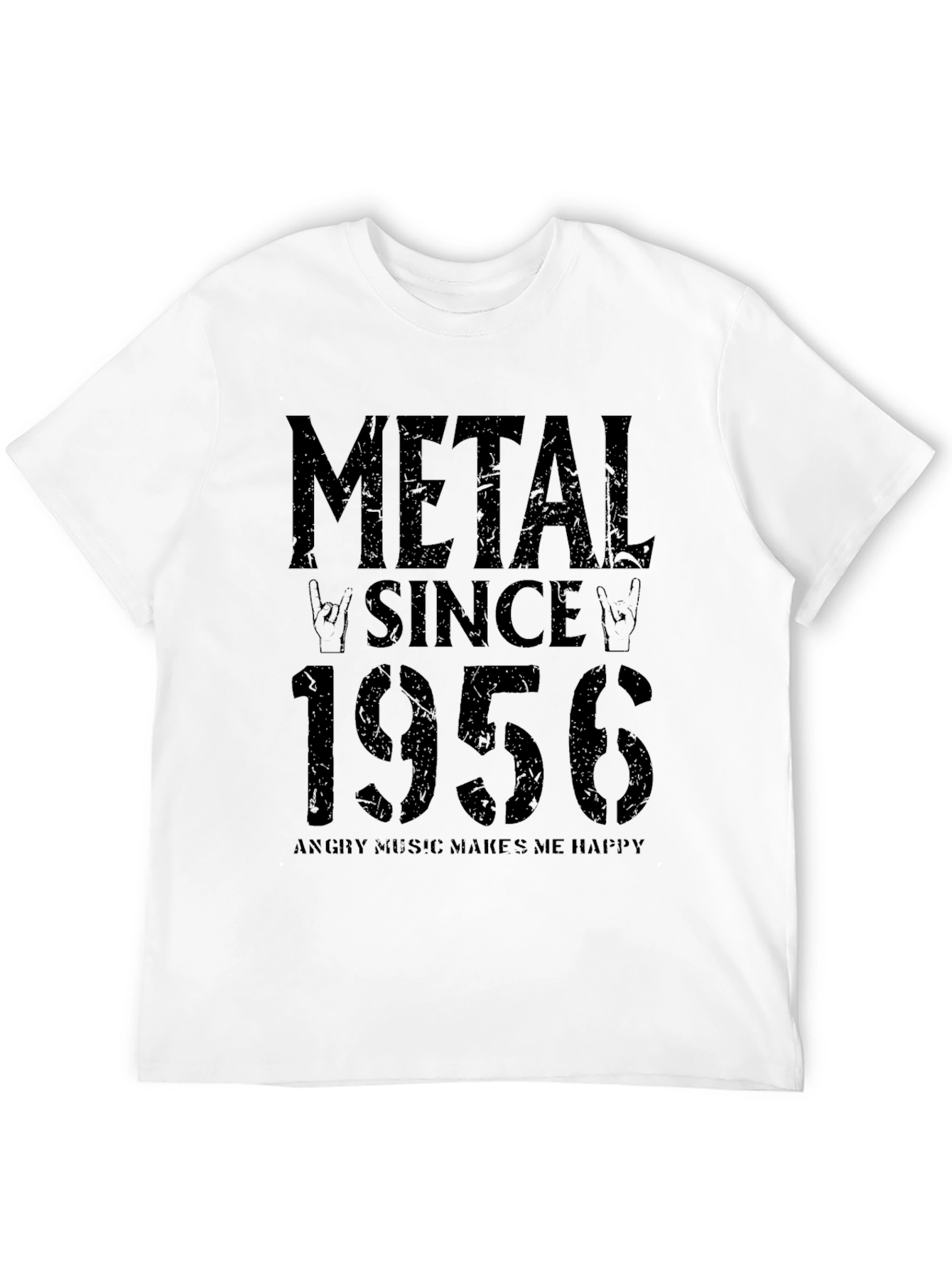 Metal Since 1956 Graphic Tee - Rock Music Shirt