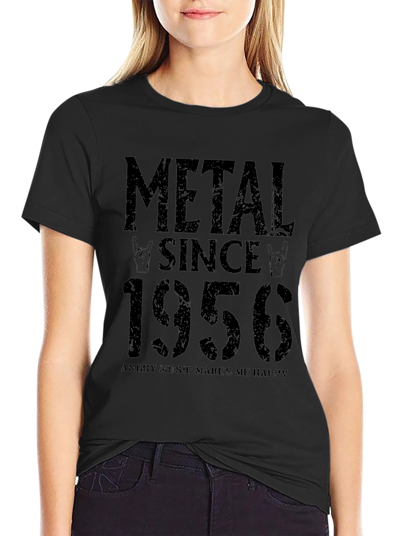 Metal Since 1956 Graphic Tee - Rock Music Shirt