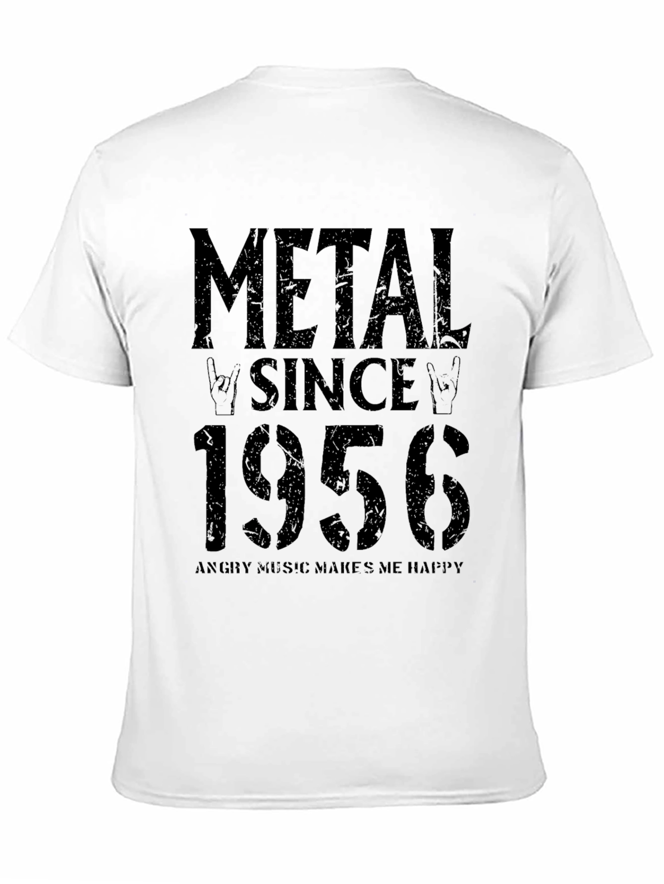 Metal Since 1956 Graphic Tee - Rock Music Shirt