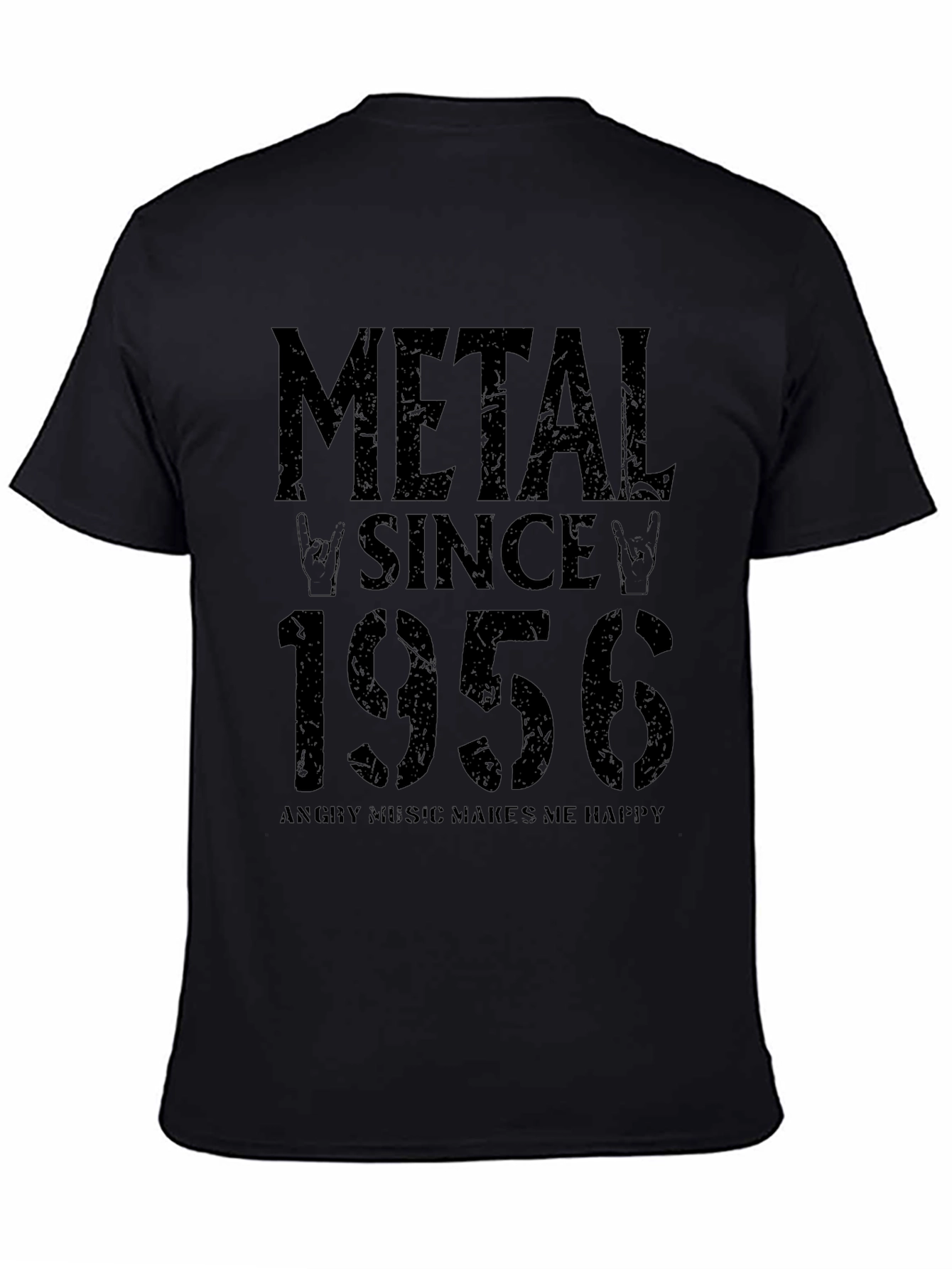 Metal Since 1956 Graphic Tee - Rock Music Shirt