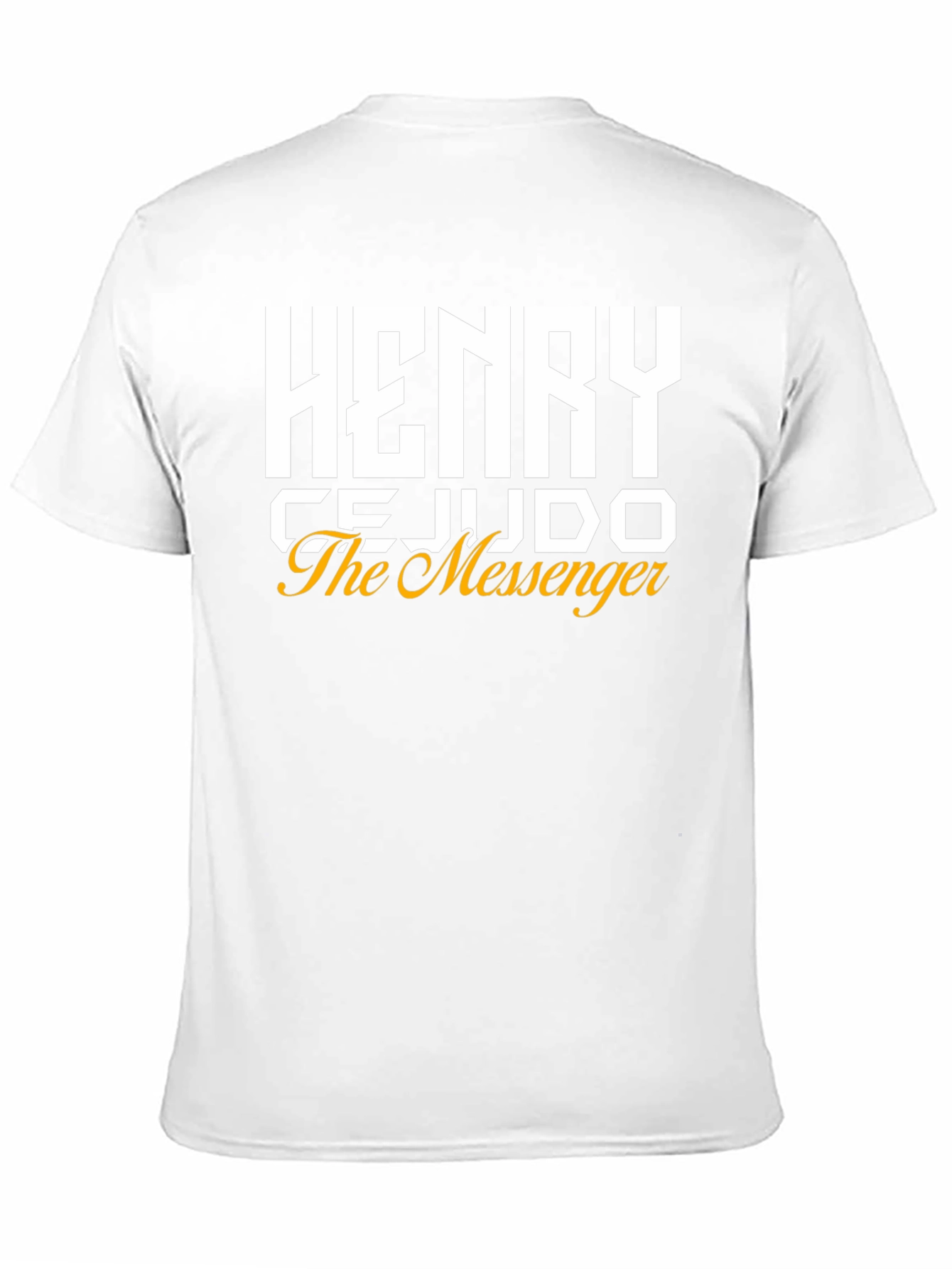 Henry Cejudo The Messenger Black T-Shirt