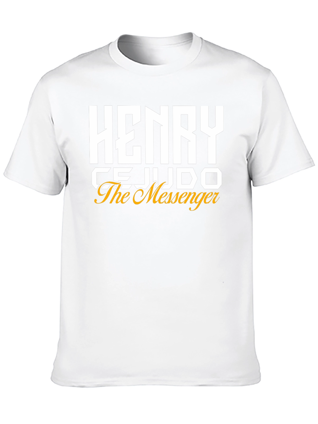 Henry Cejudo The Messenger Black T-Shirt