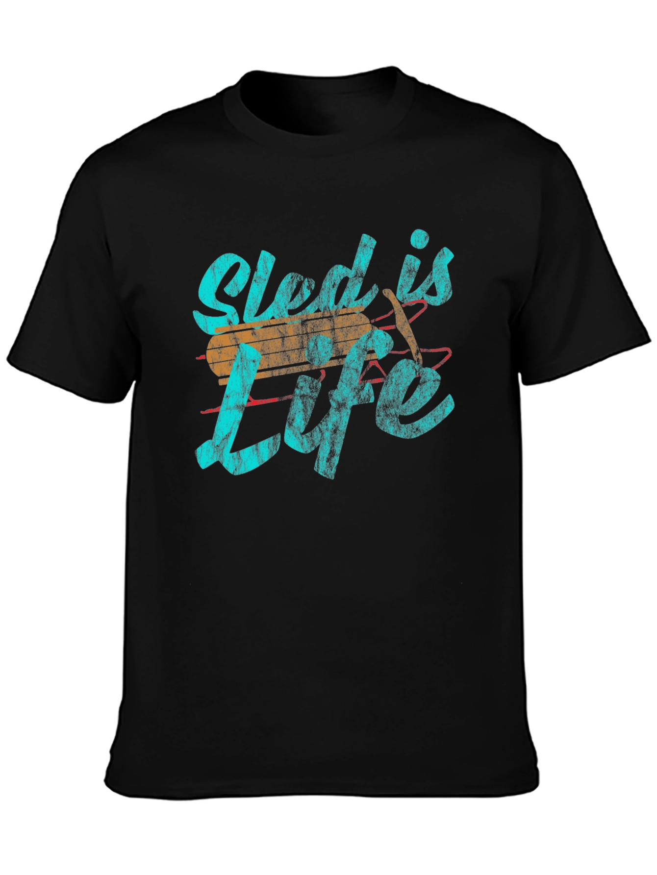 Sled is Life Graphic Tee