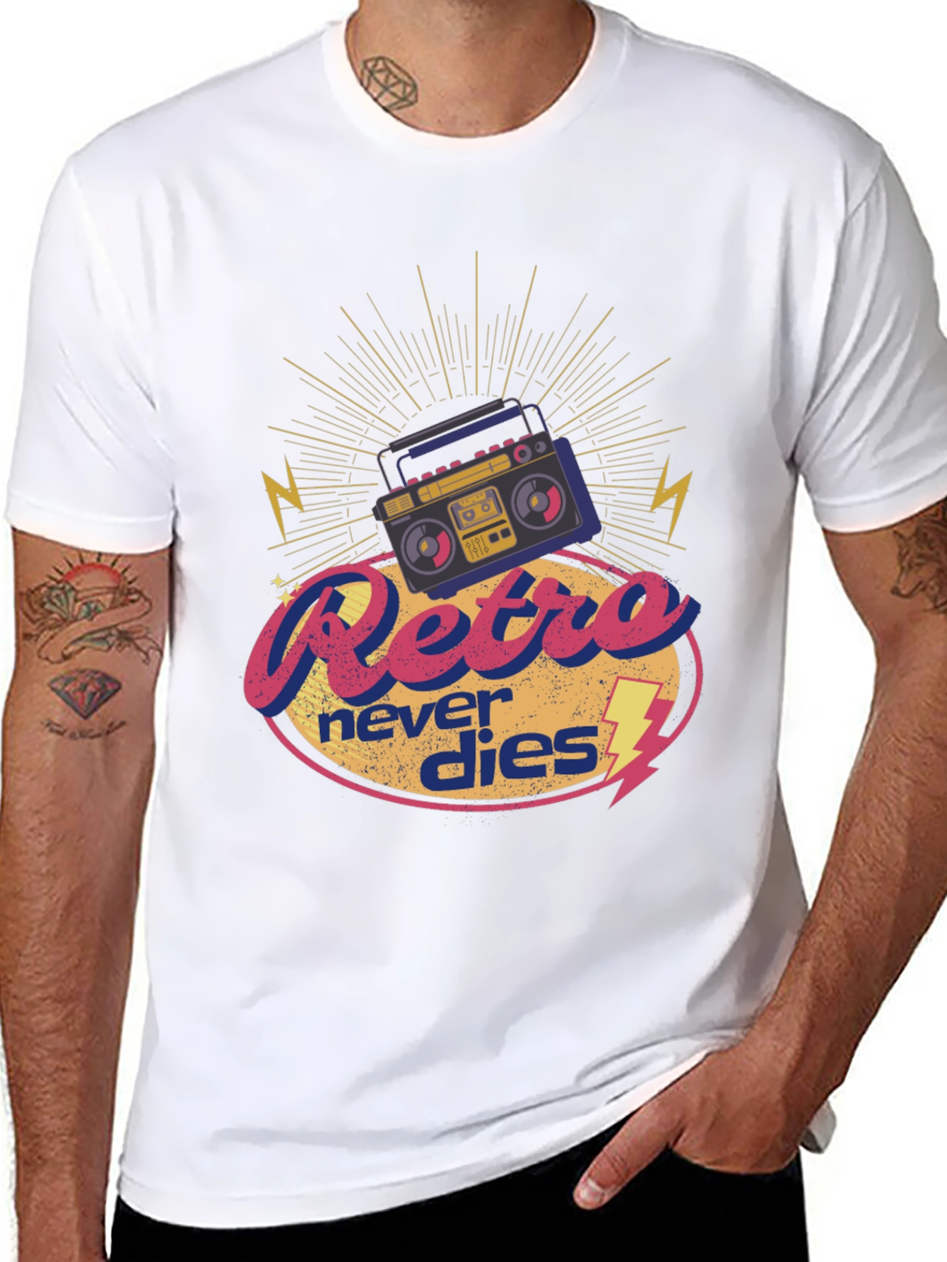 Retro Never Dies Graphic Tee