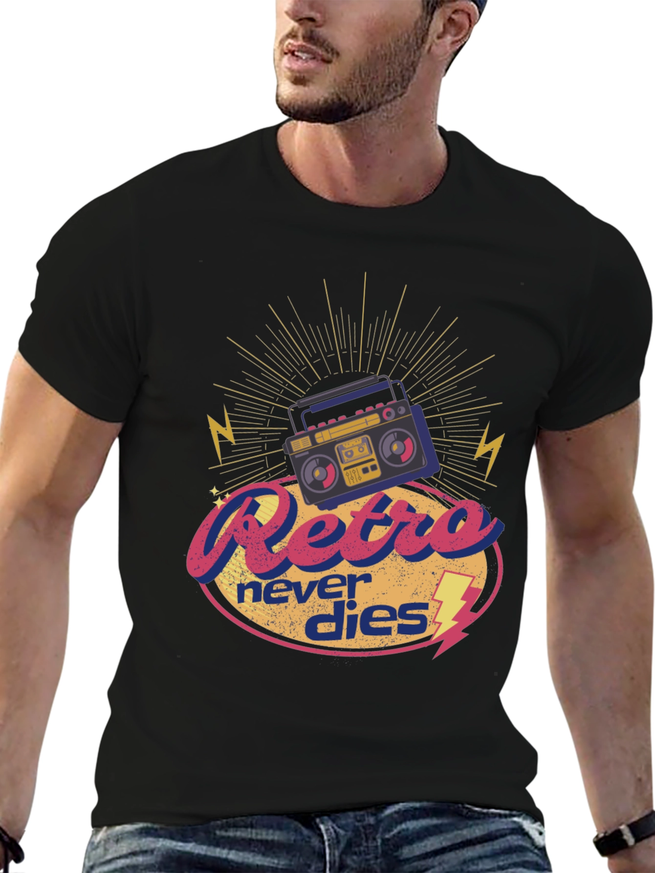 Retro Never Dies Graphic Tee