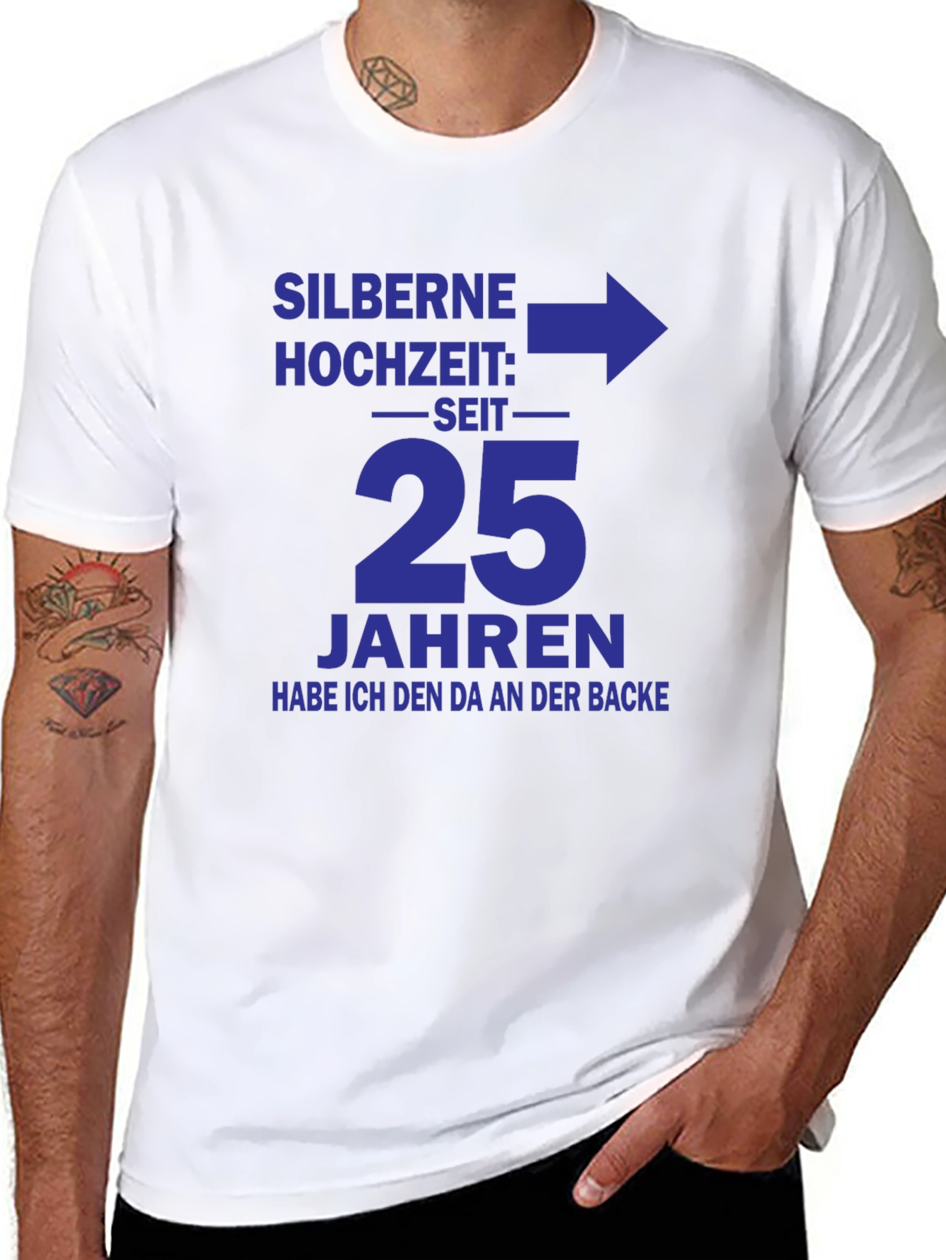 Silver Wedding Anniversary T-Shirt