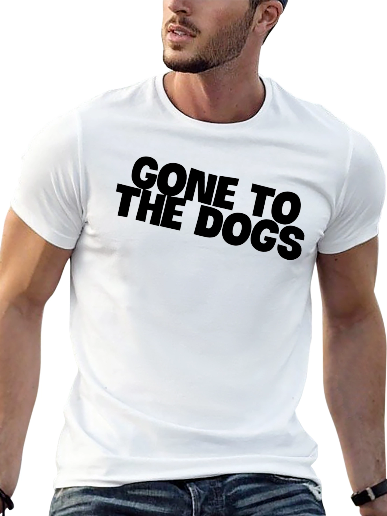 Gone To The Dogs Graphic T-Shirt