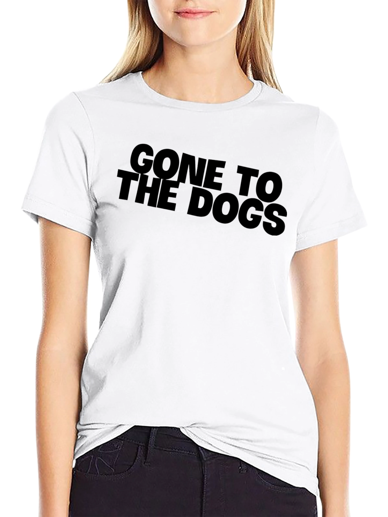 Gone To The Dogs Graphic T-Shirt