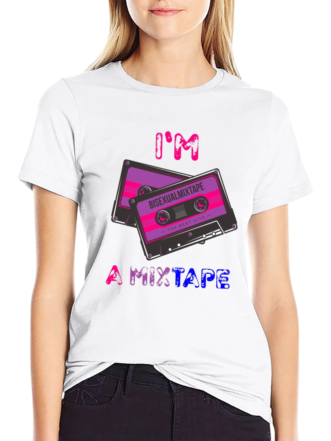 Bisexual Mixtape T-Shirt - LGBTQ Pride