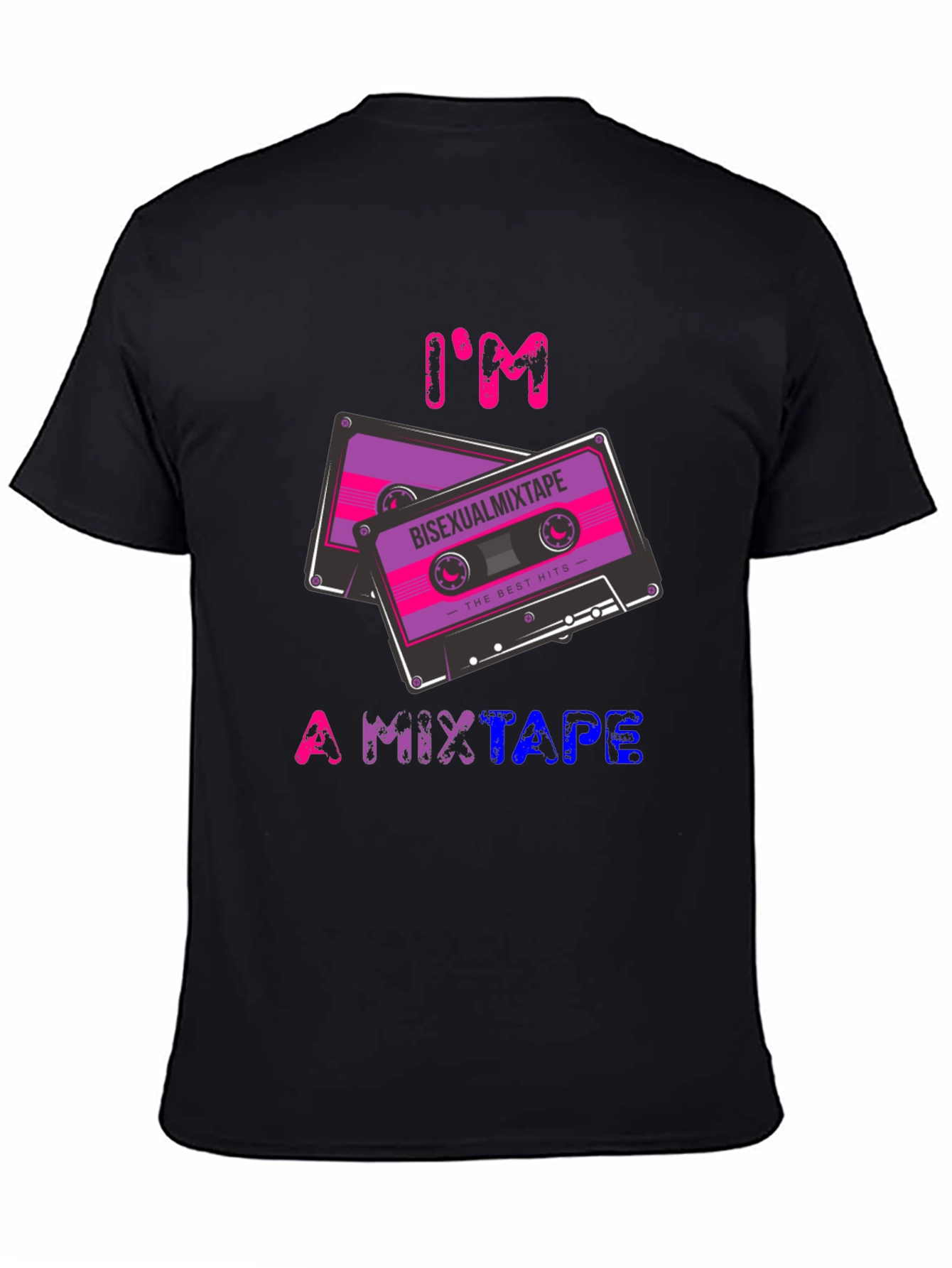 Bisexual Mixtape T-Shirt - LGBTQ Pride