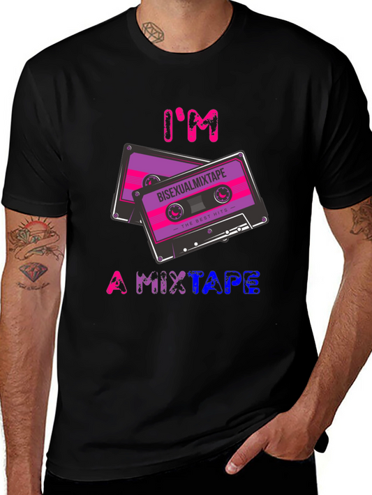 Bisexual Mixtape T-Shirt - LGBTQ Pride