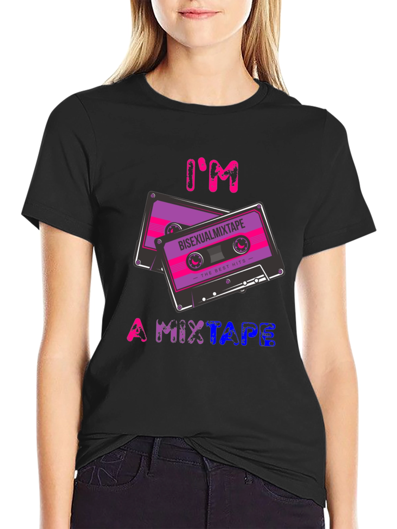 Bisexual Mixtape T-Shirt - LGBTQ Pride