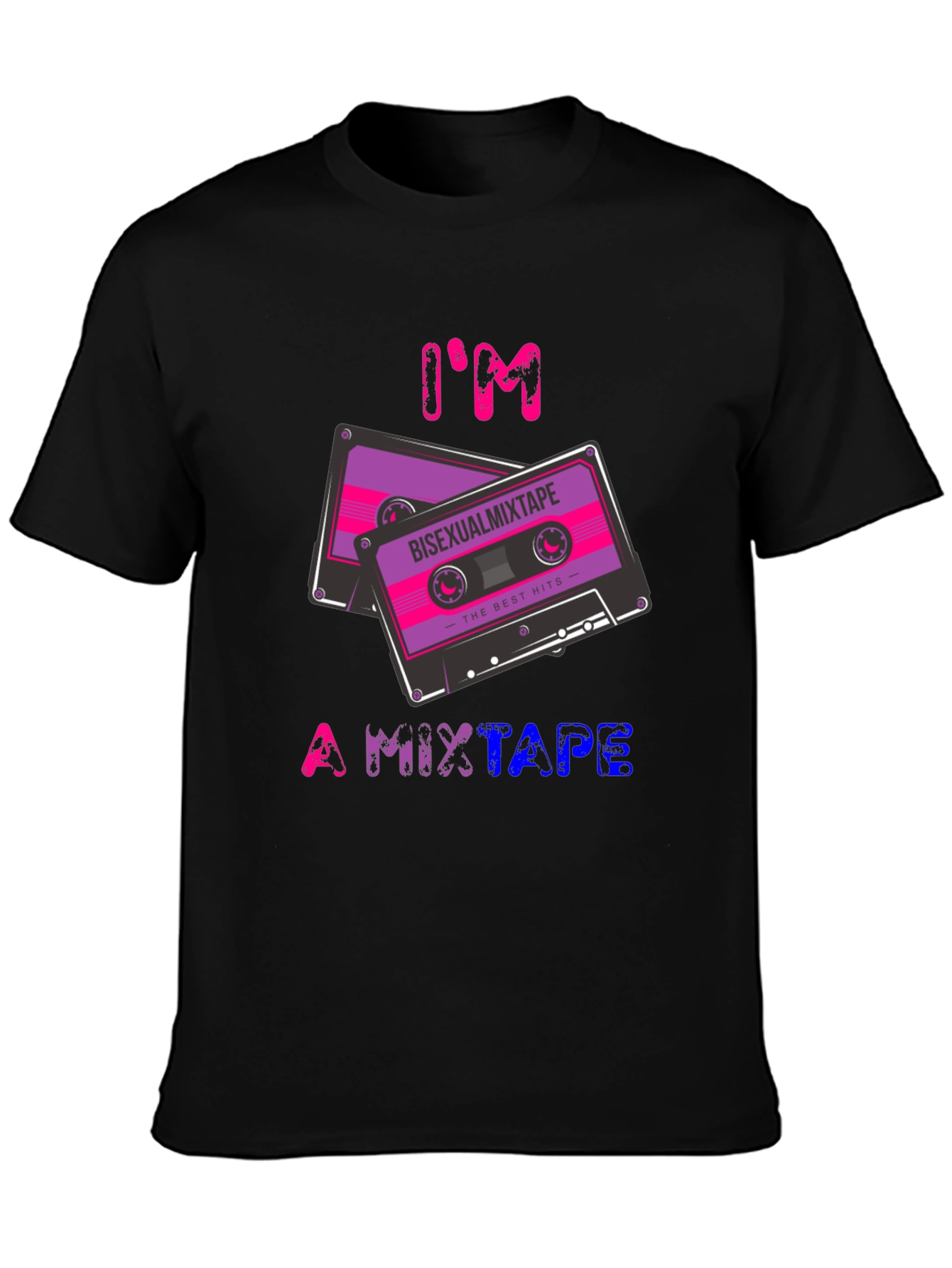 Bisexual Mixtape T-Shirt - LGBTQ Pride