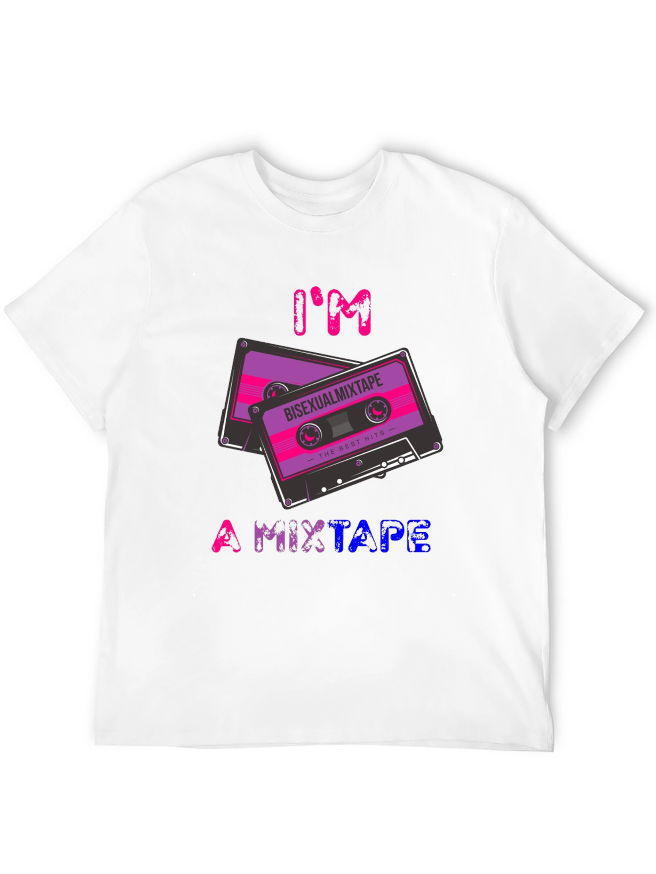 Bisexual Mixtape T-Shirt - LGBTQ Pride