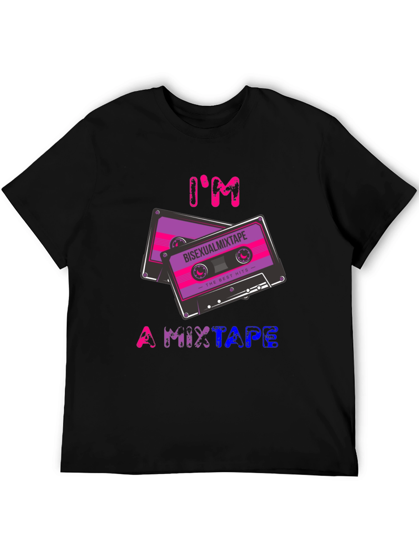 Bisexual Mixtape T-Shirt - LGBTQ Pride
