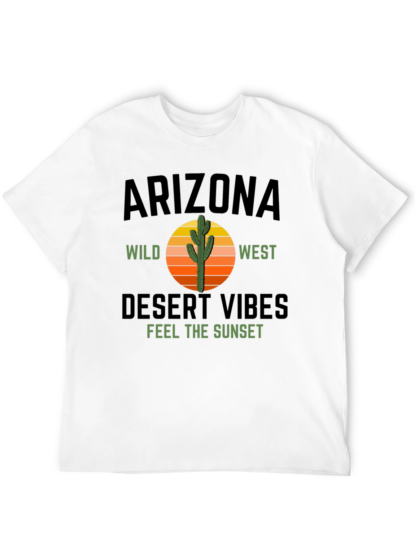 Arizona Desert Vibes Graphic Tee - Black