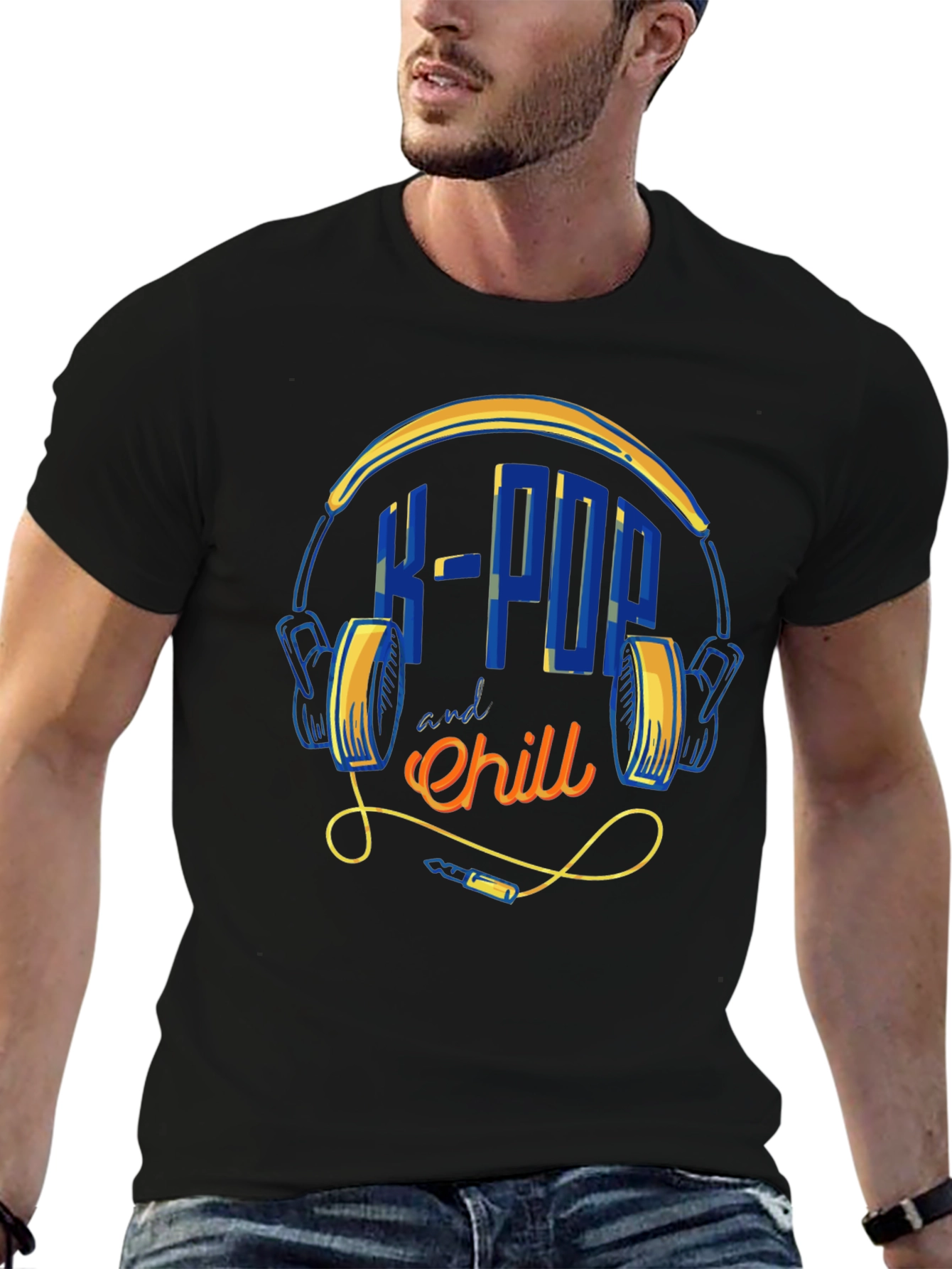 K-Pop and Chill Graphic Tee