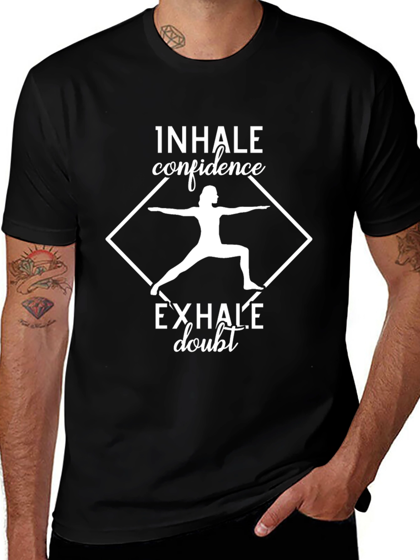 Inhale Confidence Graphic Tee