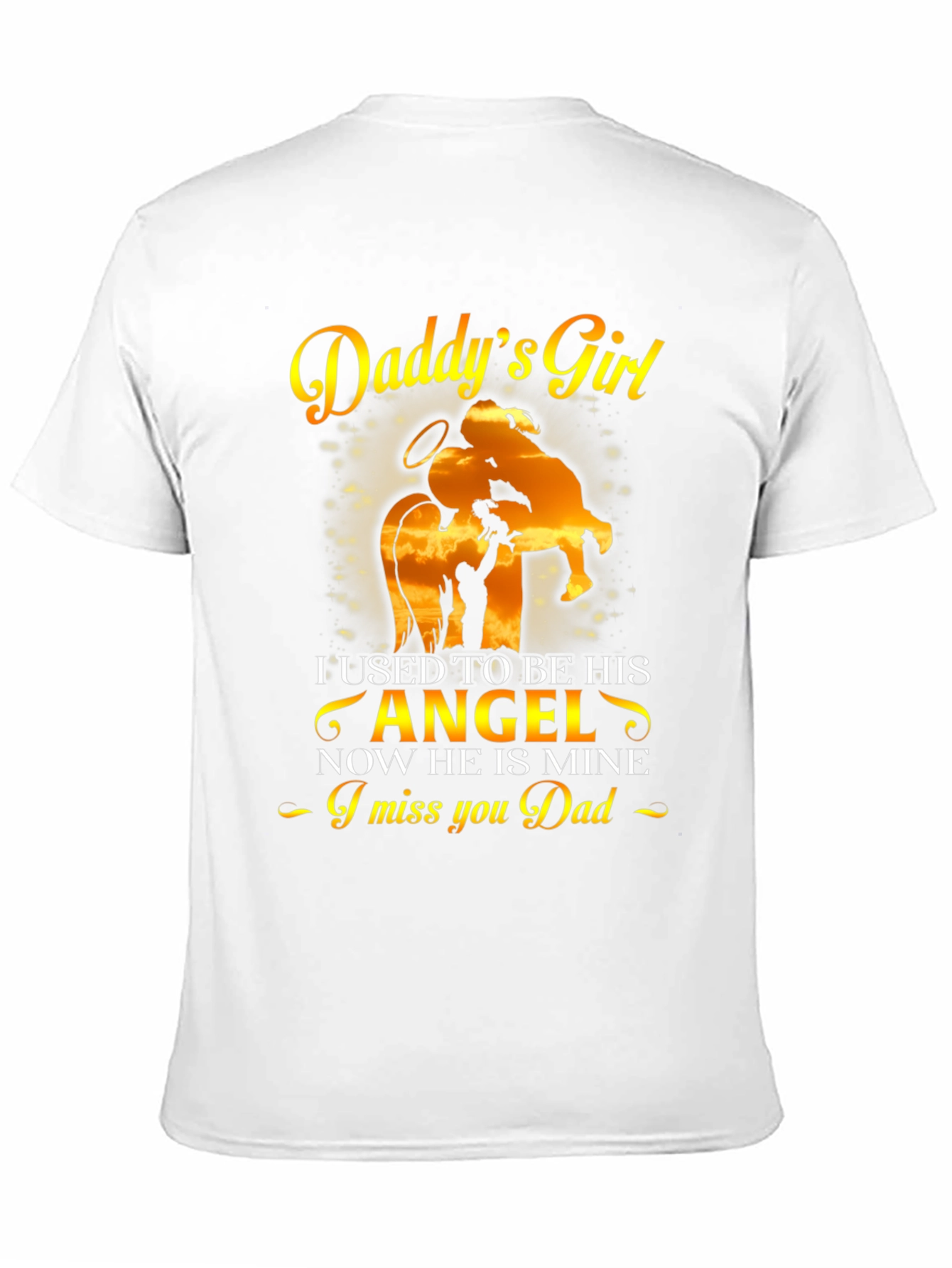 Daddys Girl Memorial T-Shirt - Remembrance Gift