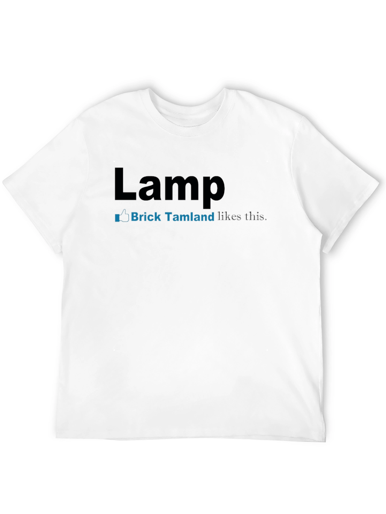 Lamp Likes This T-Shirt - Black