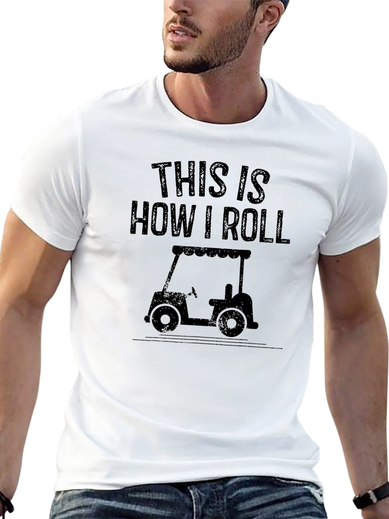 This Is How I Roll Golf Cart T-Shirt